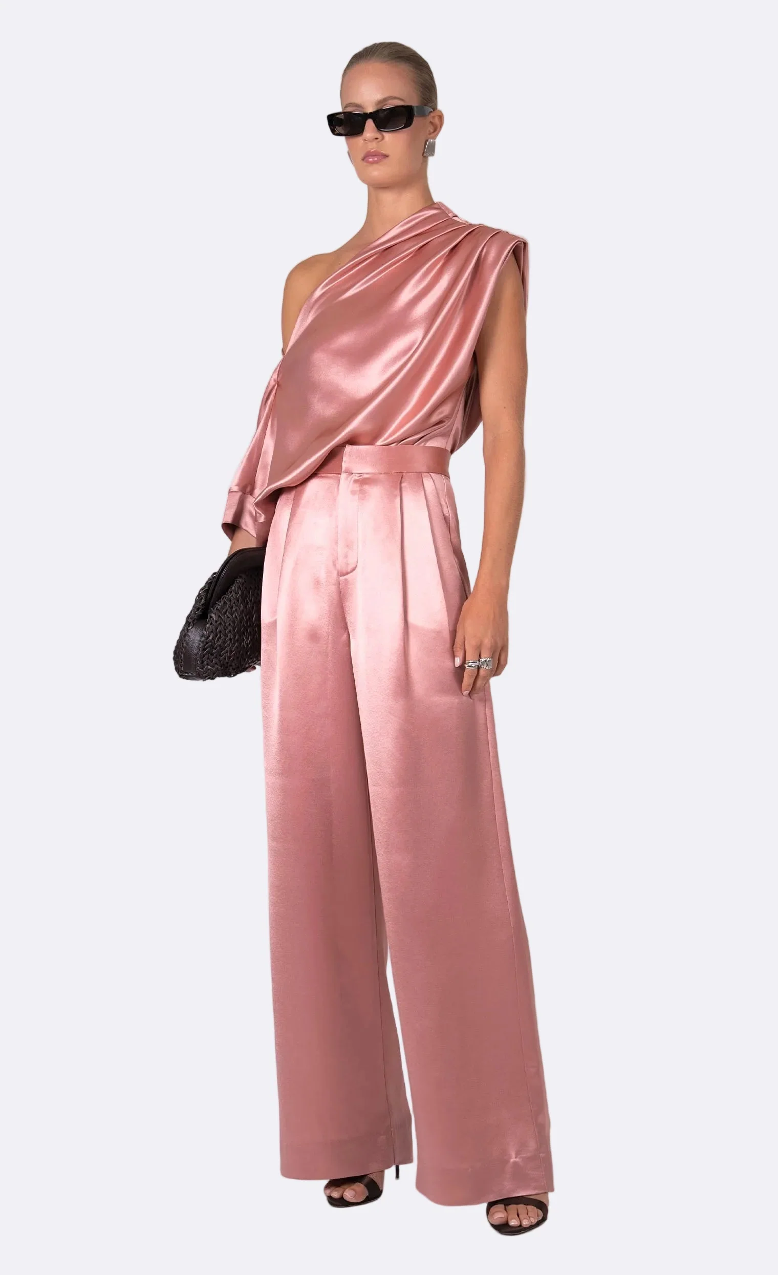 Nonchalant Label Lea Blouse - Dusty Rose - Image 2
