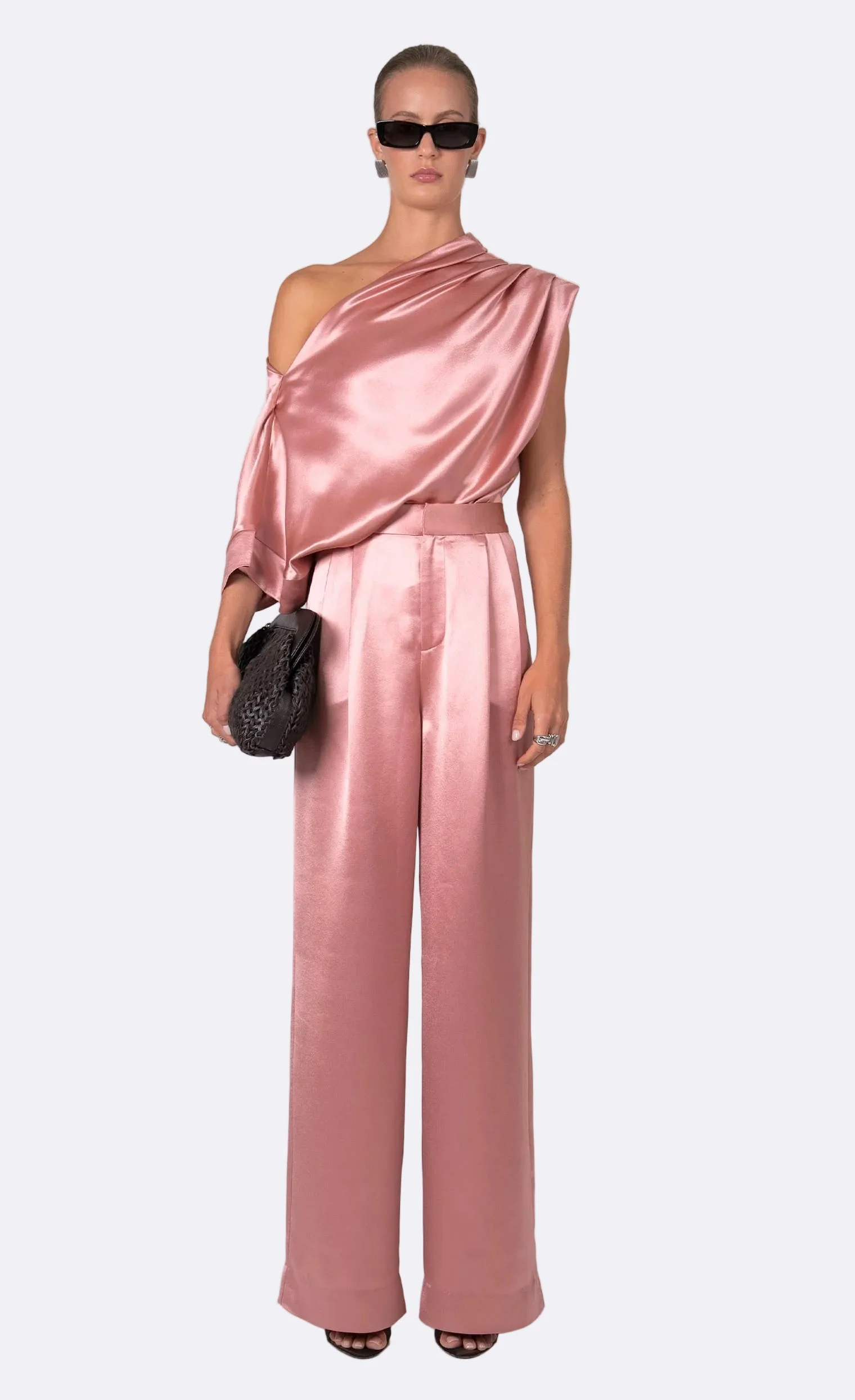 Nonchalant Label Lea Blouse - Dusty Rose - Image 3