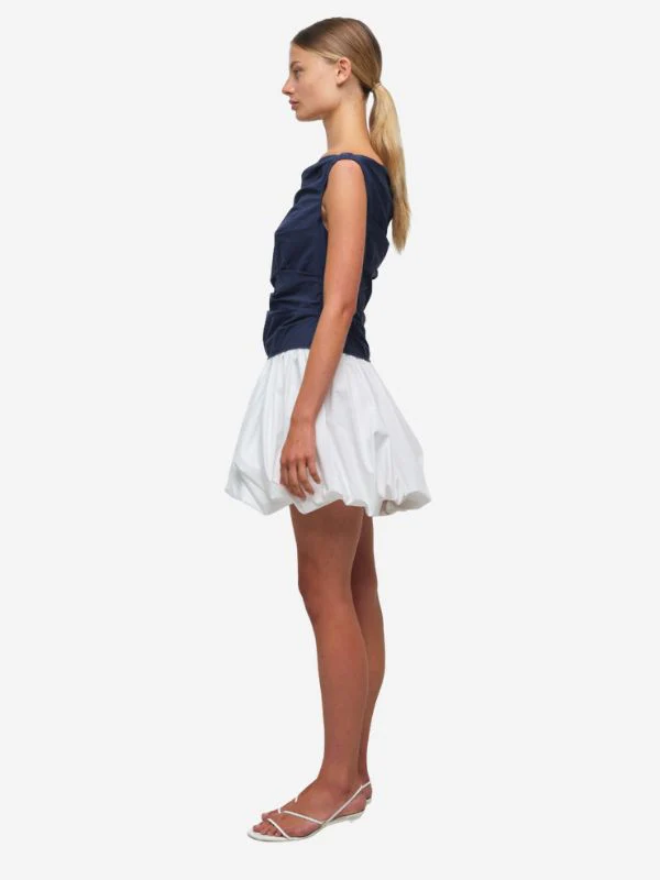 Jonathan Simkhai Salina Bubble Mini Dress - Image 3