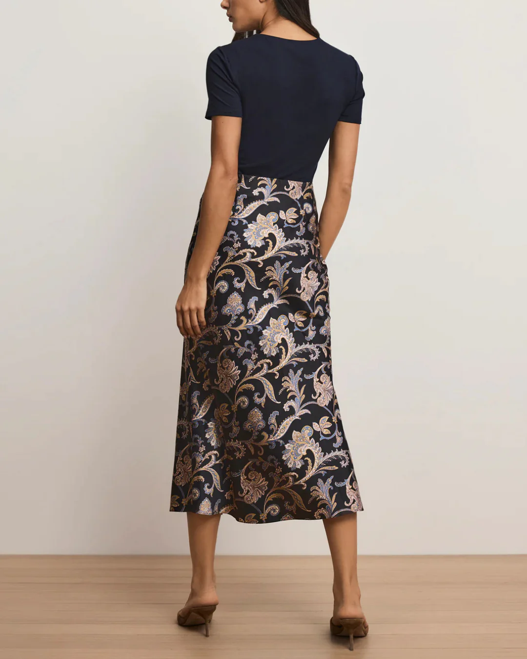 Veronica Beard Benedict Tee - Navy - Image 5