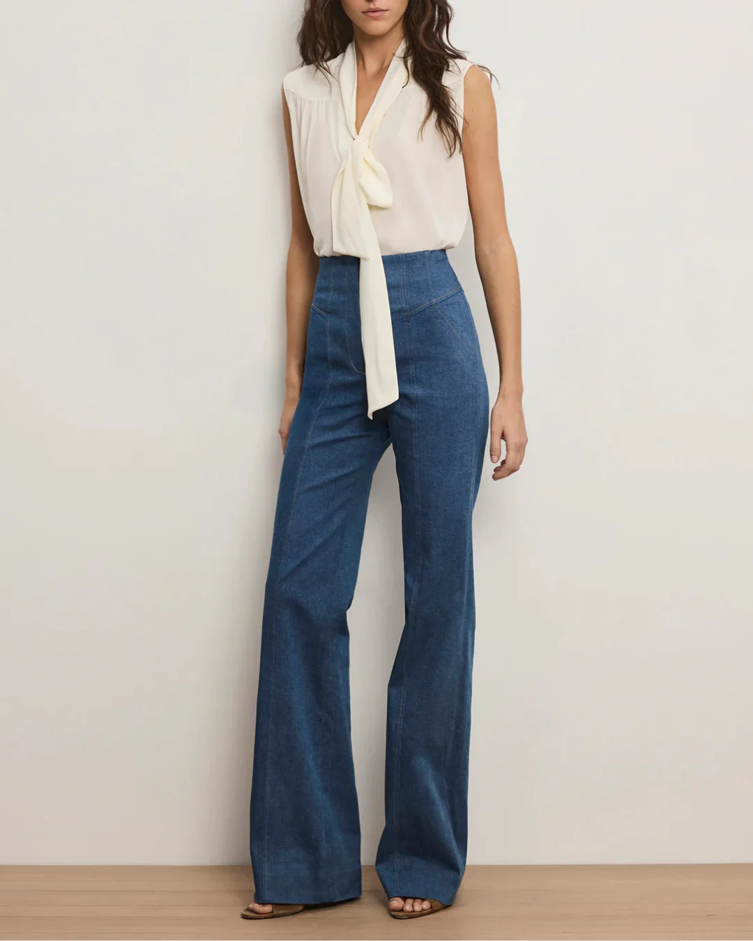 Veronica Beard Magnolia Blouse - Dove - Image 2