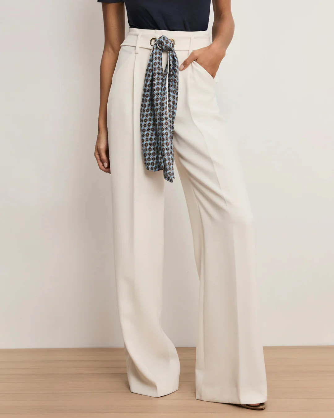 Veronica Beard Tai Pant - Dove