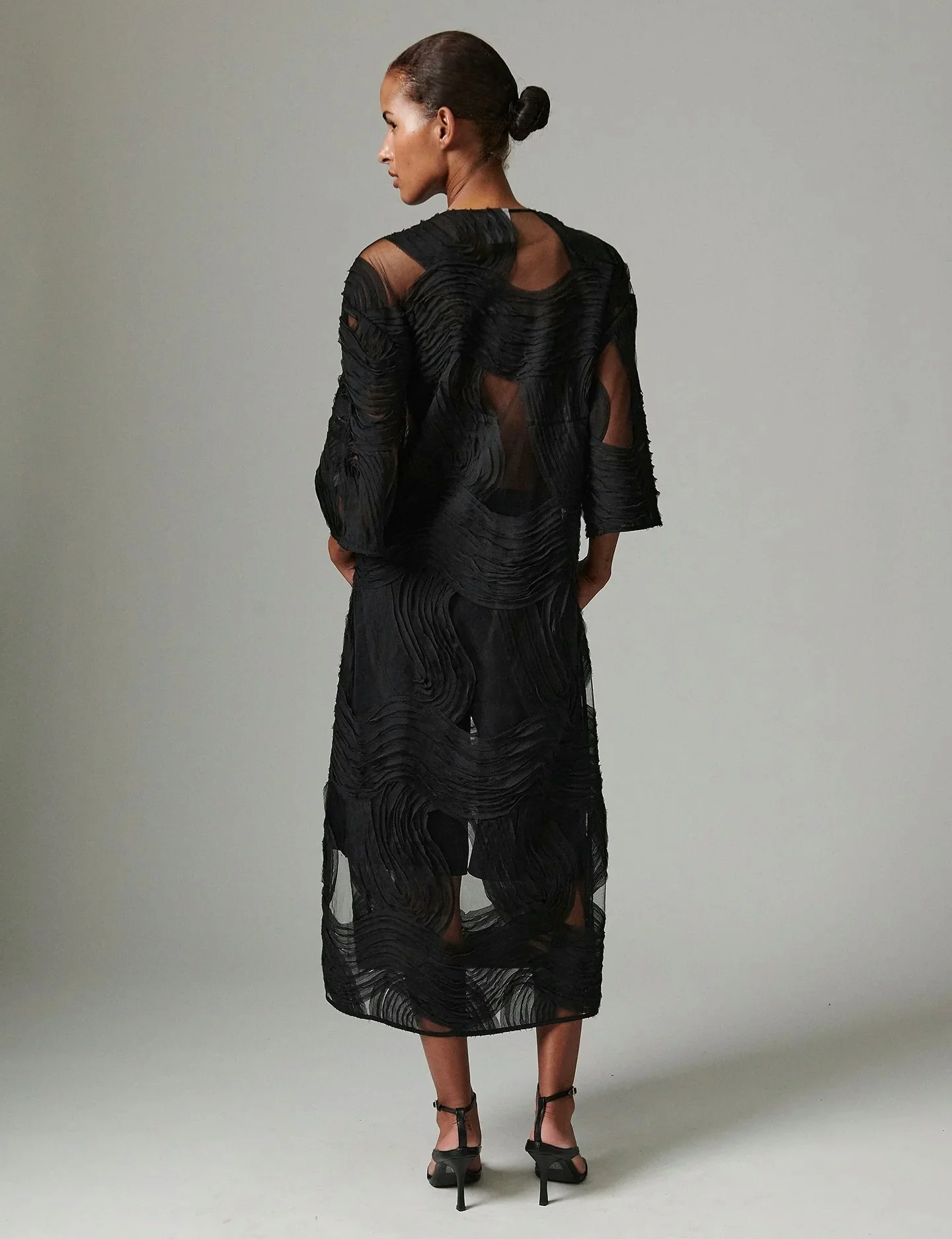 Day Birger et Mikkelsen Aruna Crochet Lacy Dress - Black - Image 5