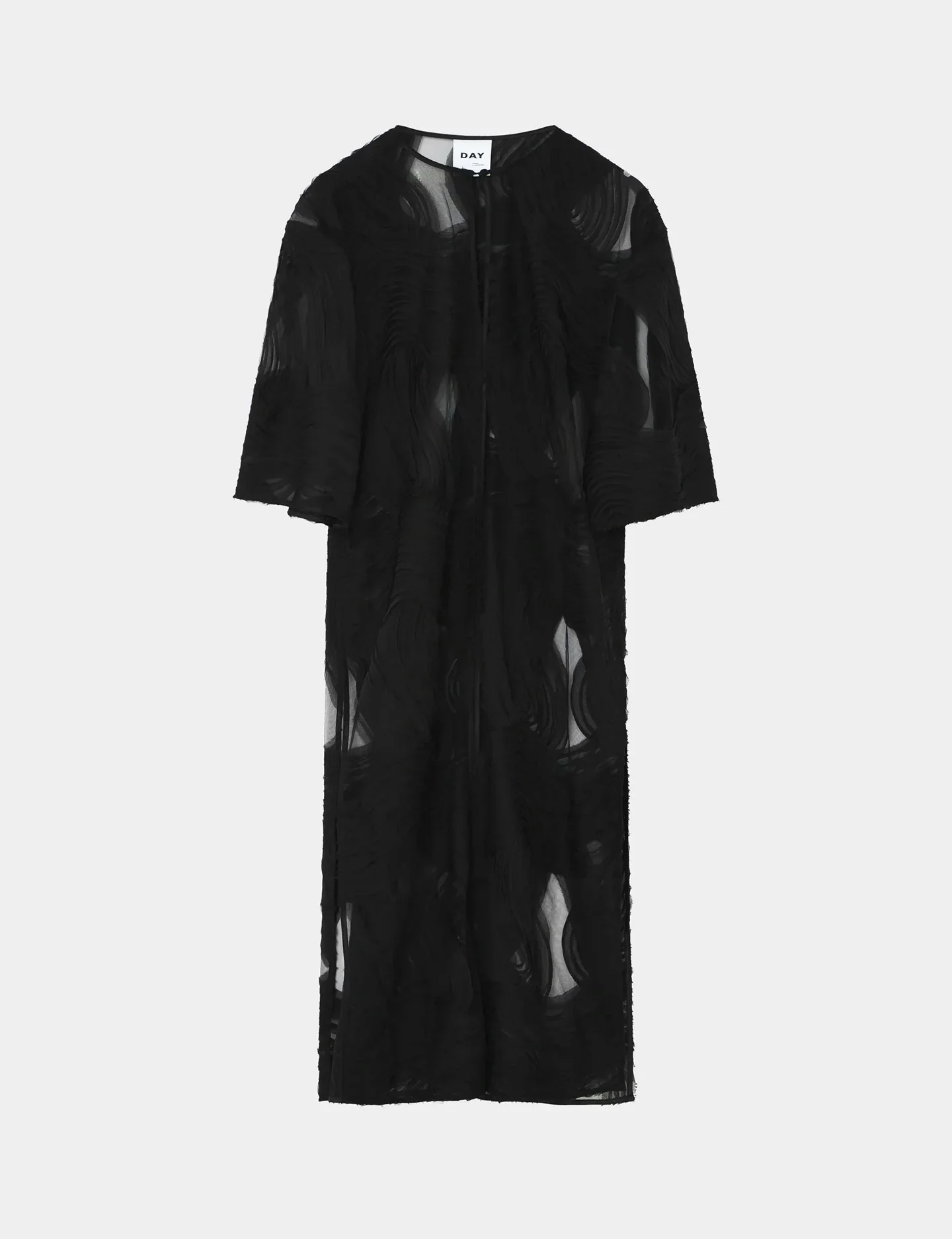 Day Birger et Mikkelsen Aruna Crochet Lacy Dress - Black - Image 6
