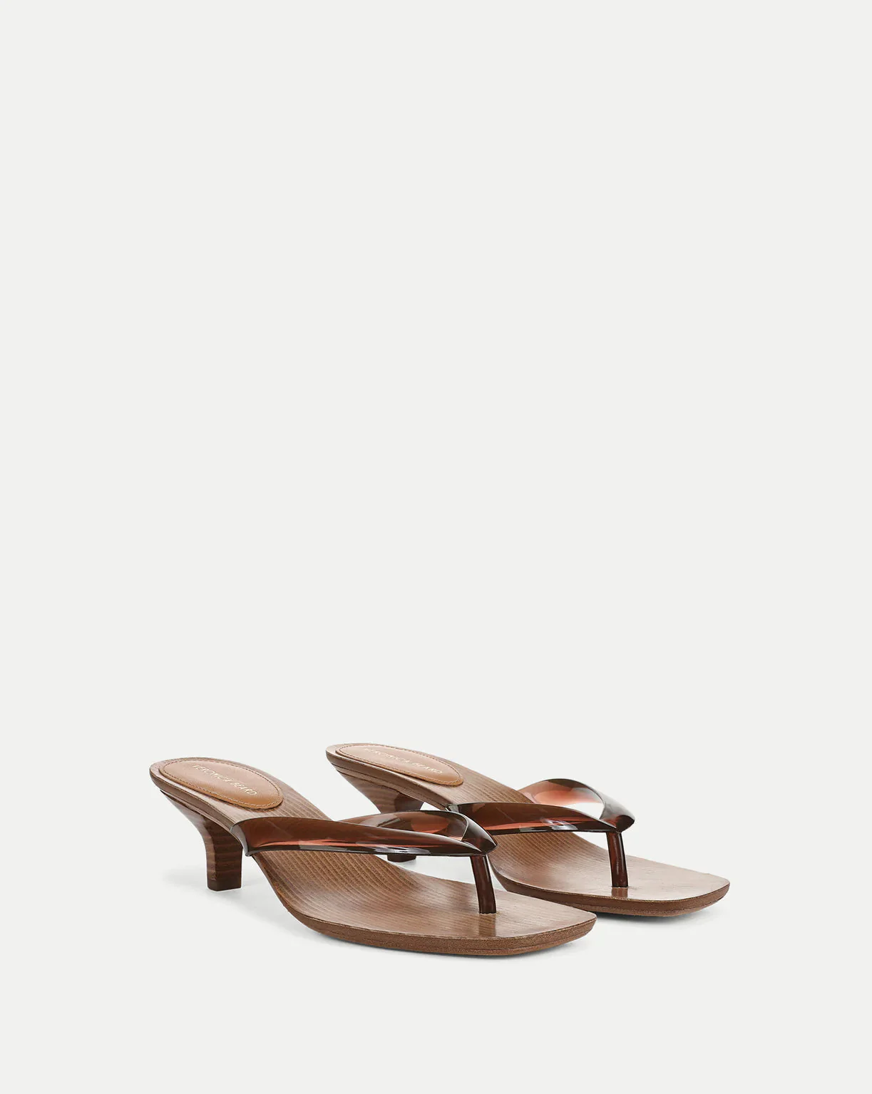 Veronica Beard Clea Jelly Kitten Heel - Hazelwood - Image 3
