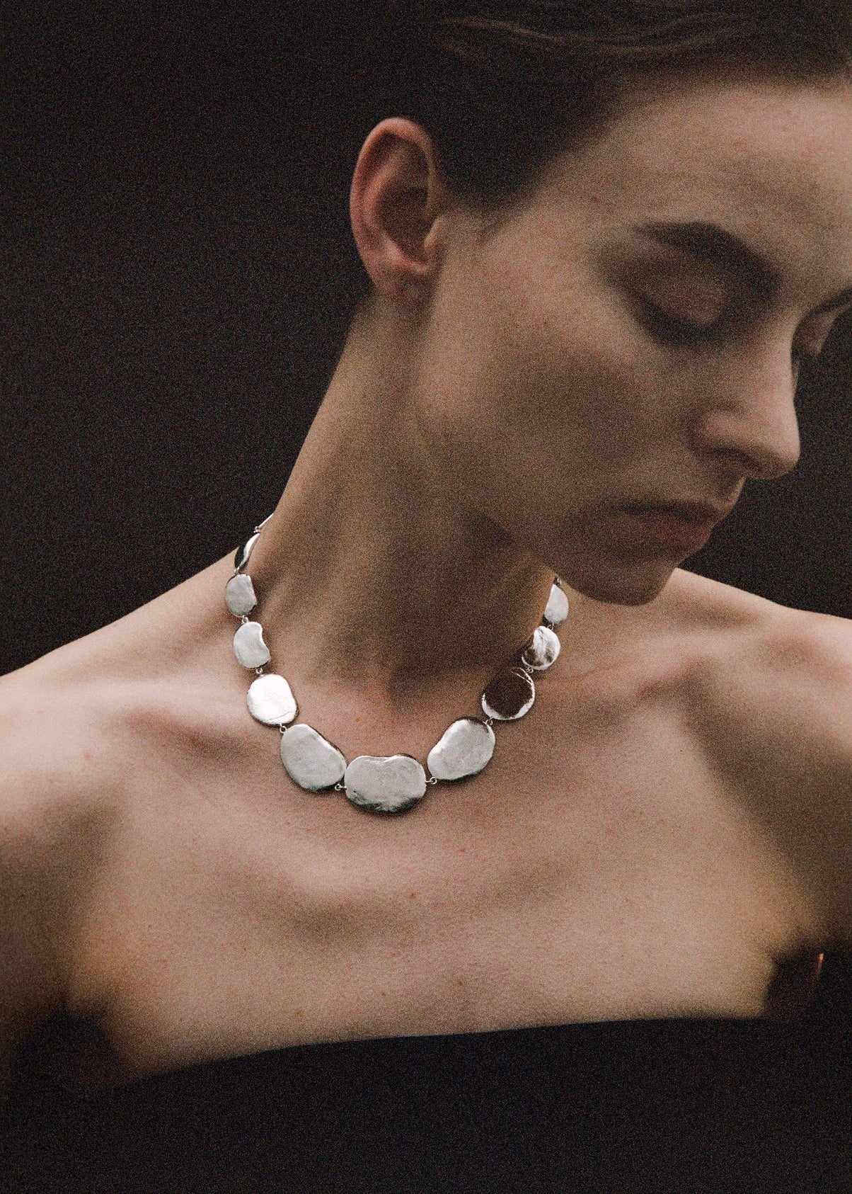 ABOAB Nutshell Sequence Necklace - Silver - Image 2