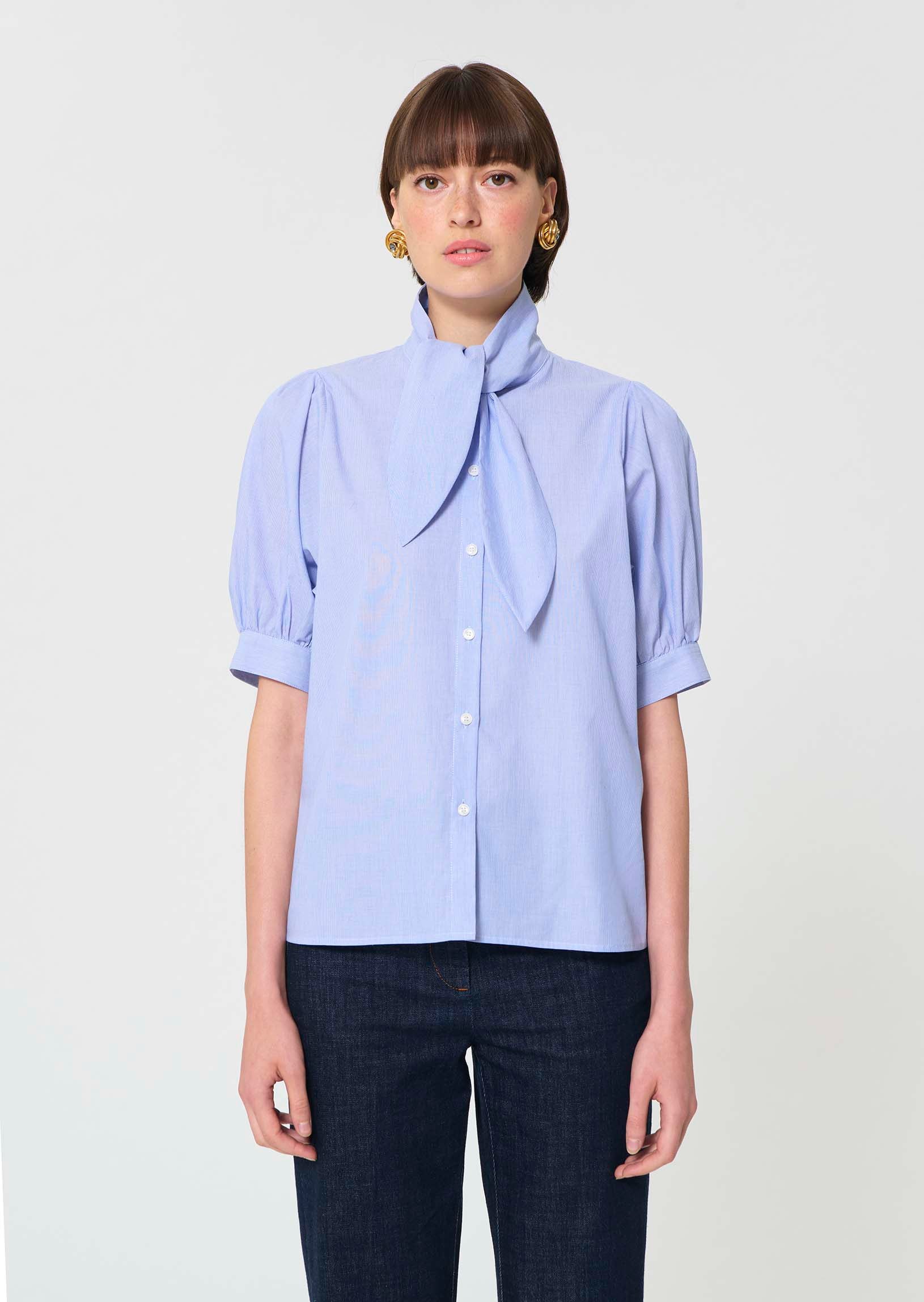 Tara Jarmon Candyce Shirt - Blue - Image 3