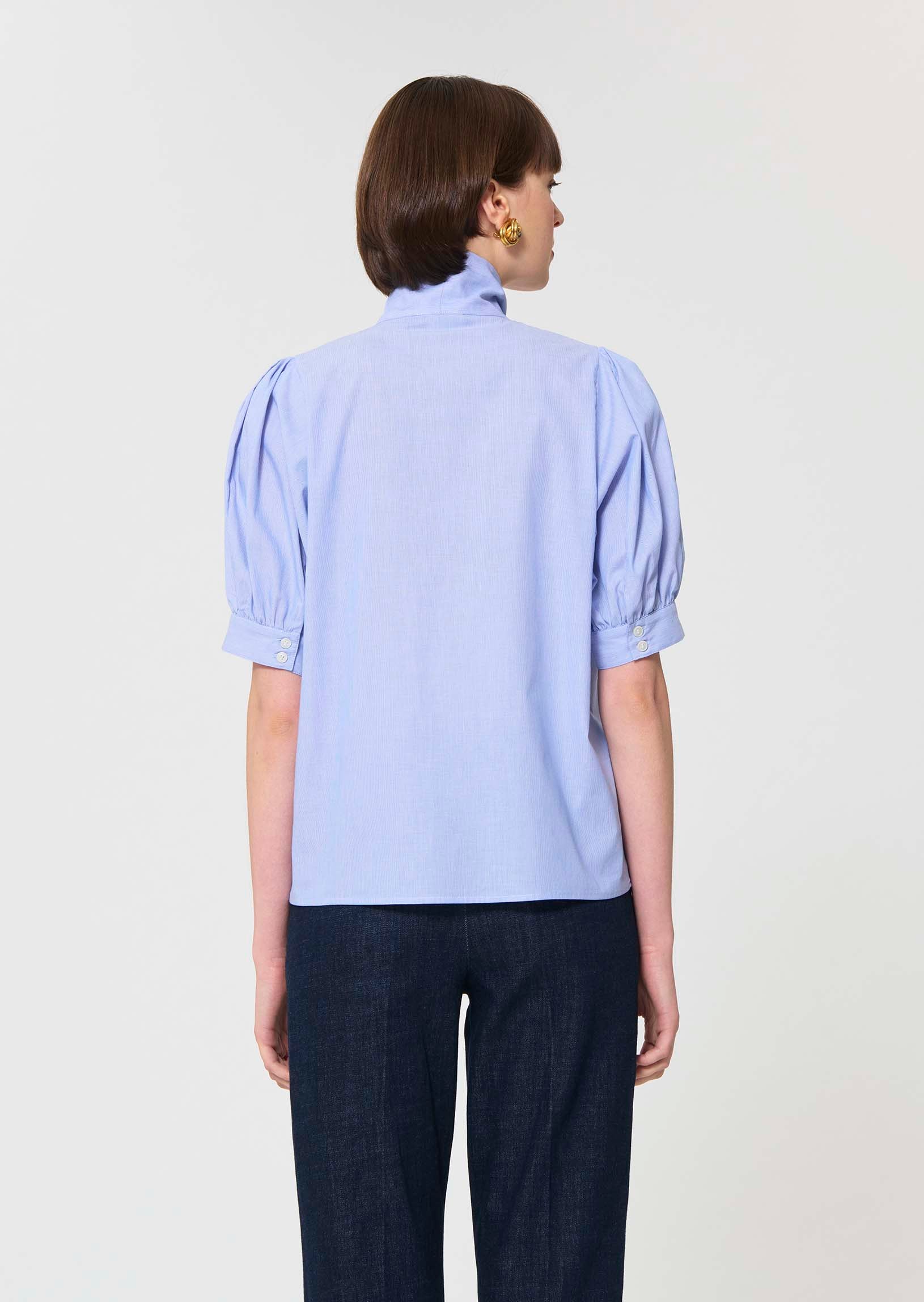 Tara Jarmon Candyce Shirt - Blue - Image 4