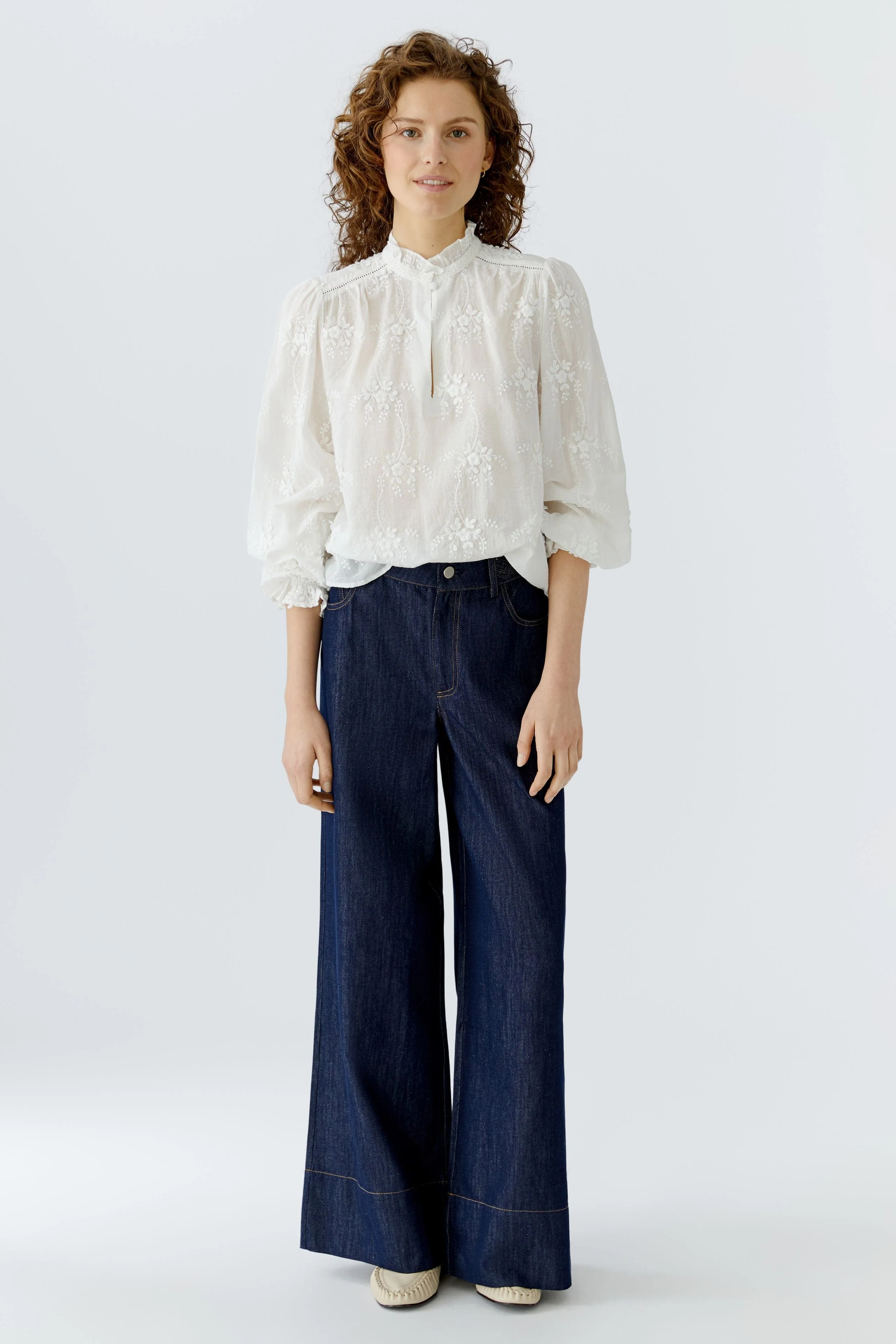 OUI FASHION Blouse Broderie Blouse - Image 5