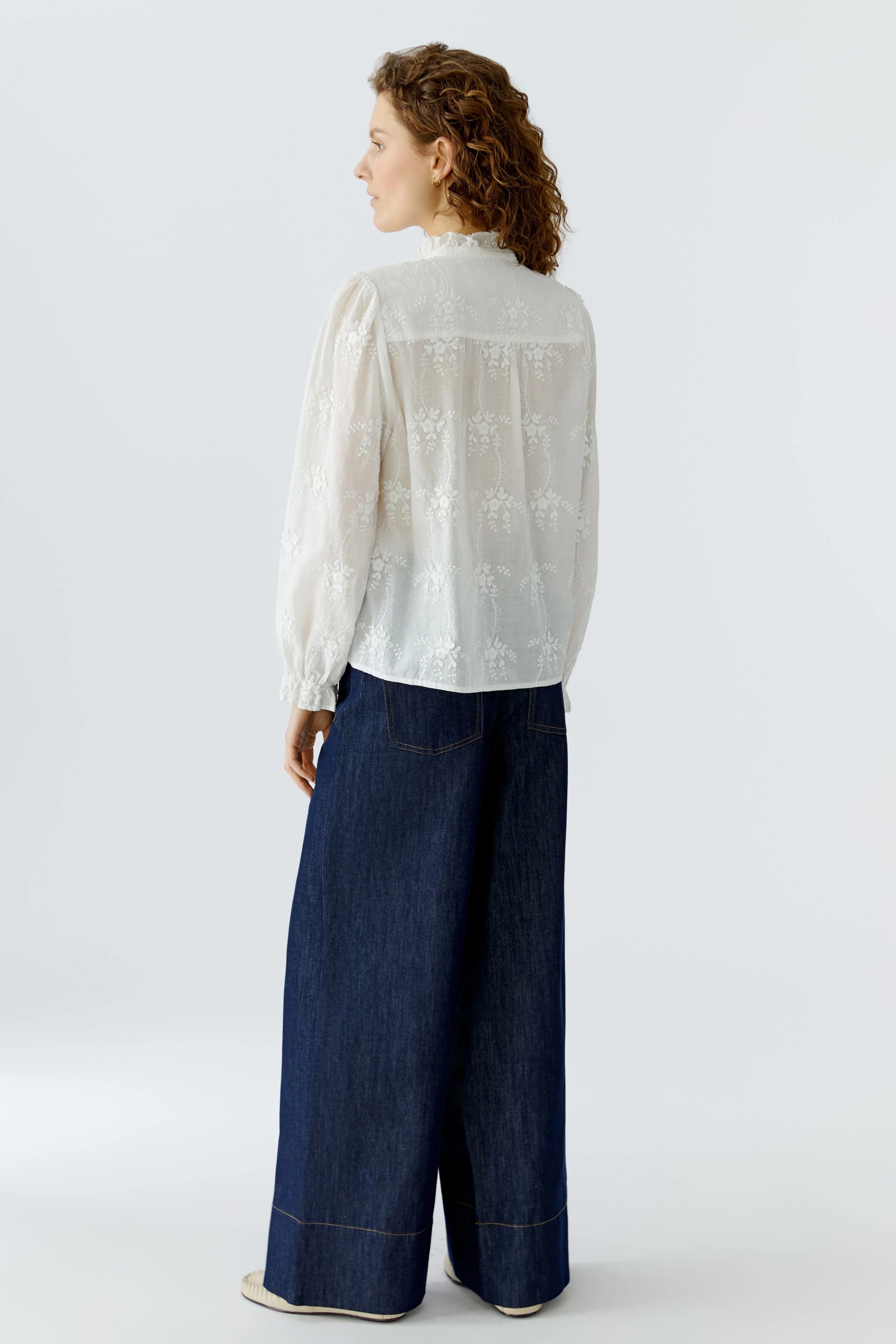 OUI FASHION Blouse Broderie Blouse - Image 6