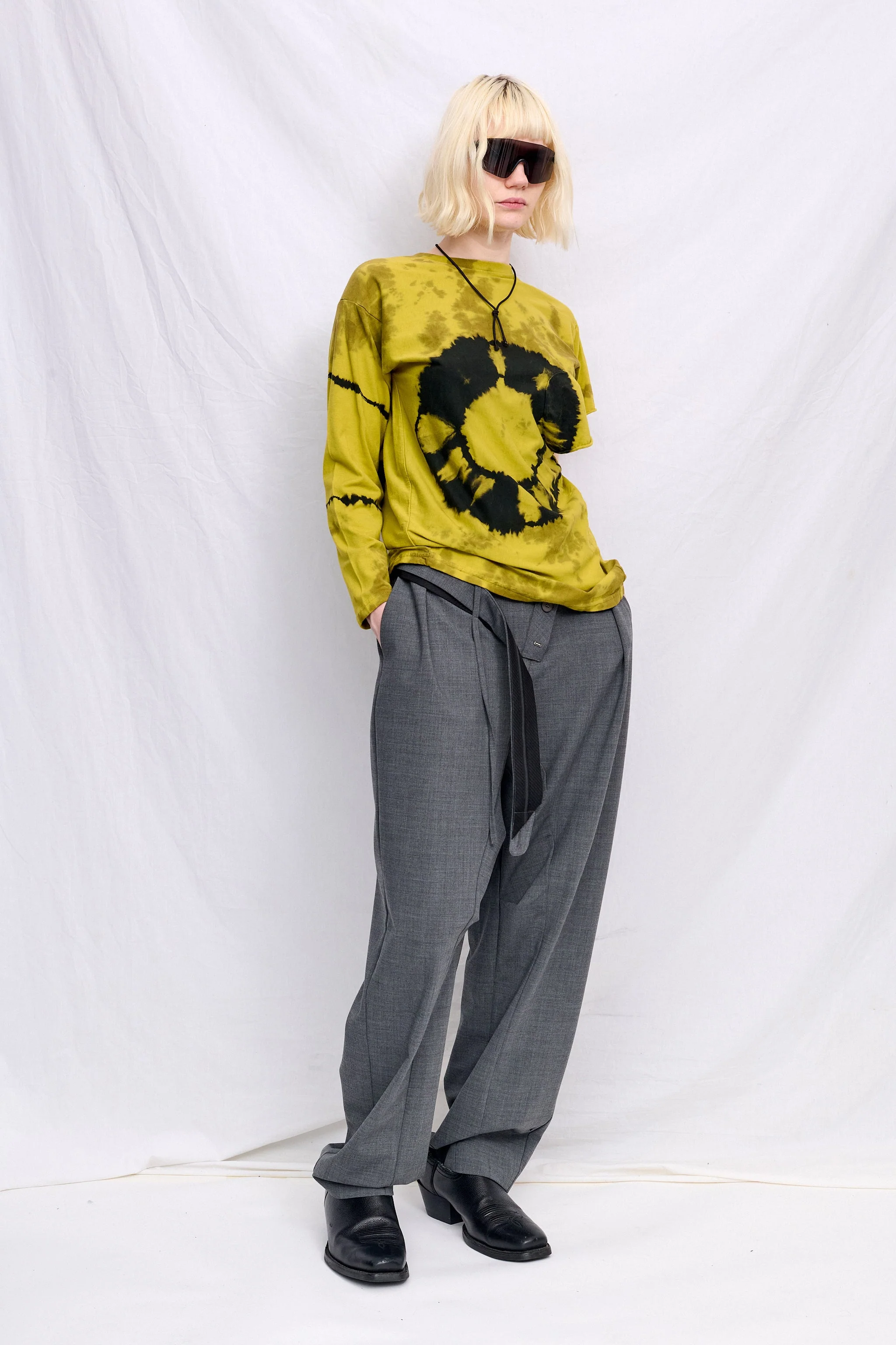 Ottolinger Tie Dye Shifted Sleeve Top - Image 3