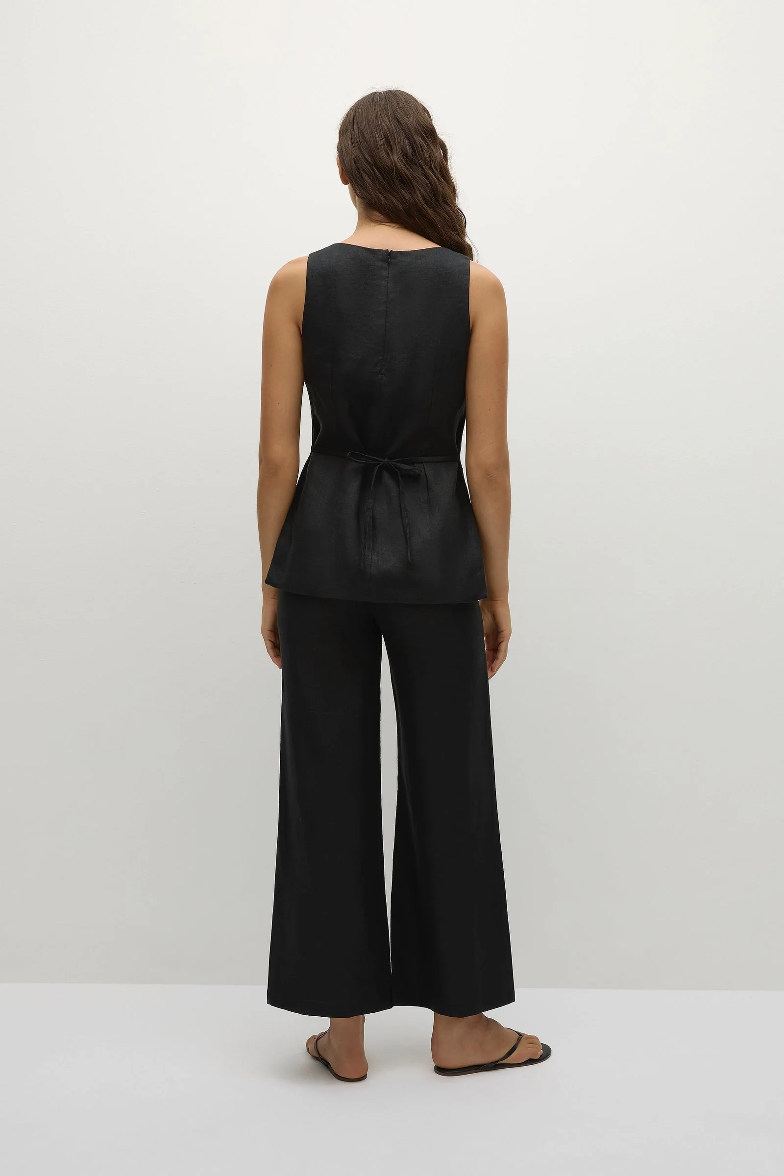 Faithfull The Brand Joan Top - Black - Image 4