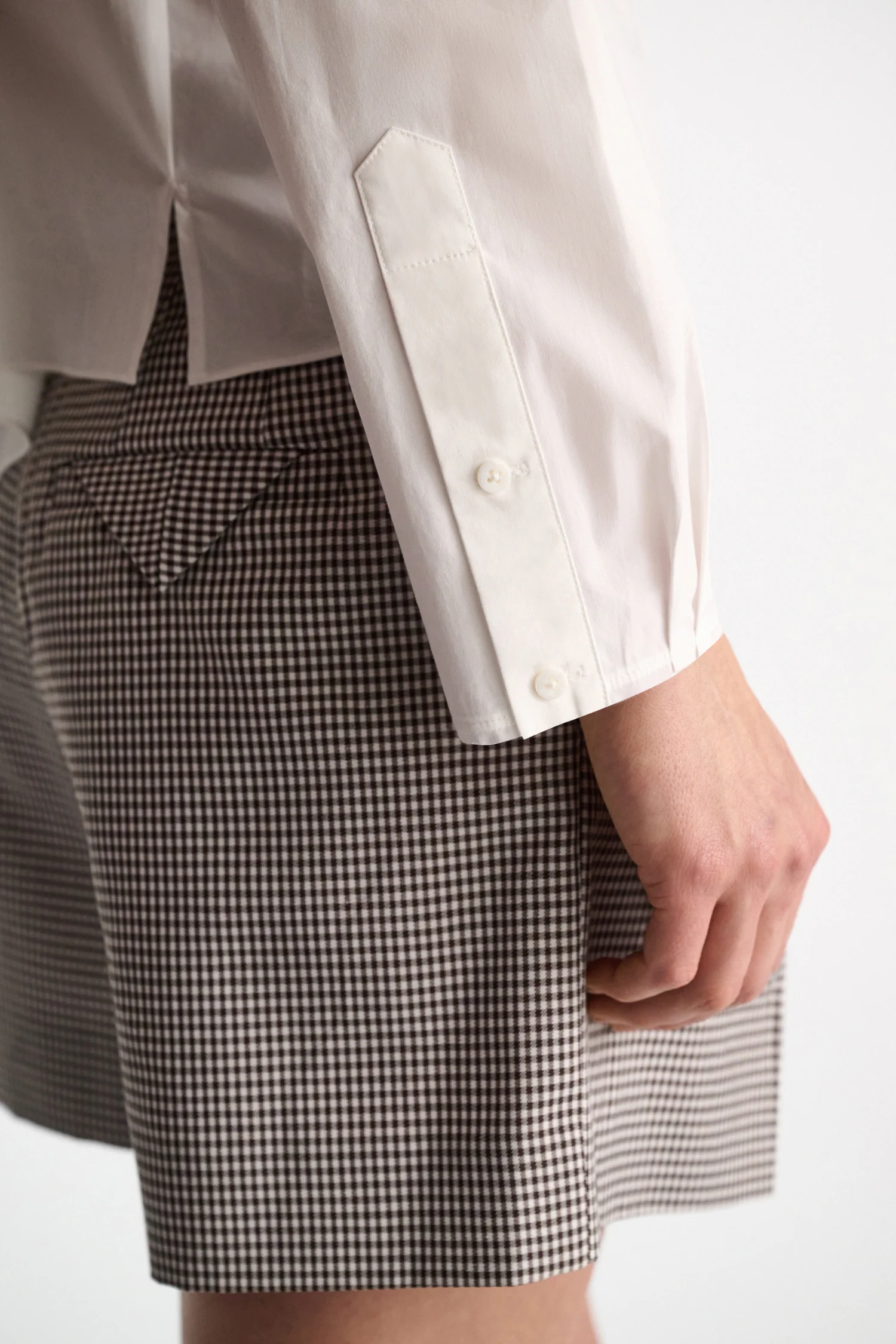 Dorothee Schumacher Poplin Power Blouse - White/Lemon - Image 4