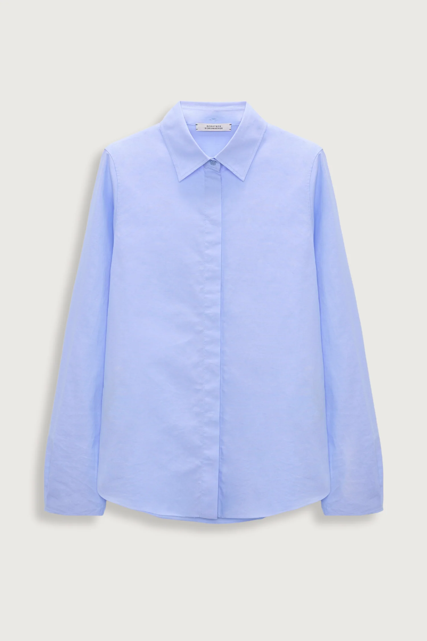 Dorothee Schumacher Powerful Ease Blouse - Oxford Blue - Image 3
