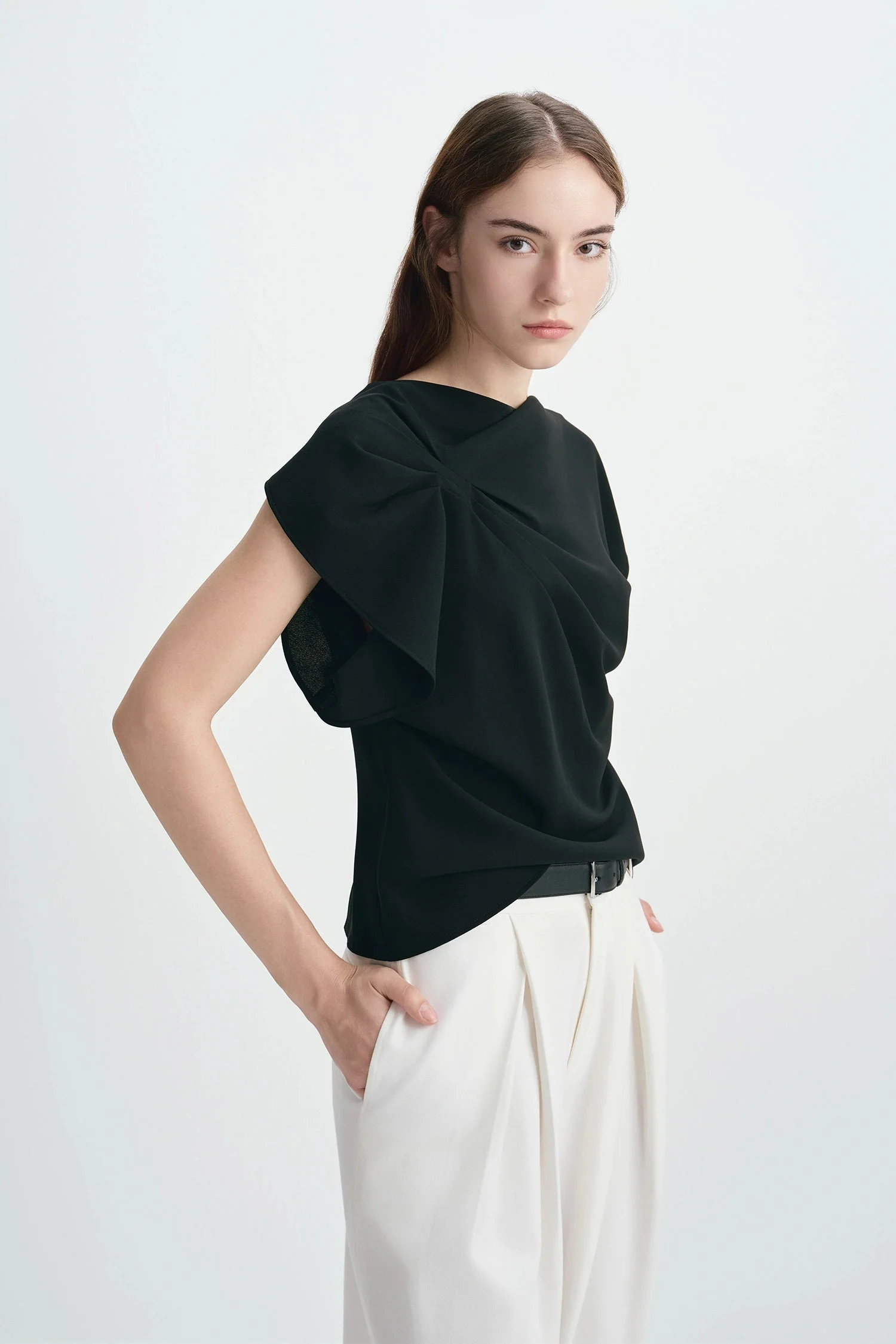 Sophie Rue Kari Top - Black - Image 2