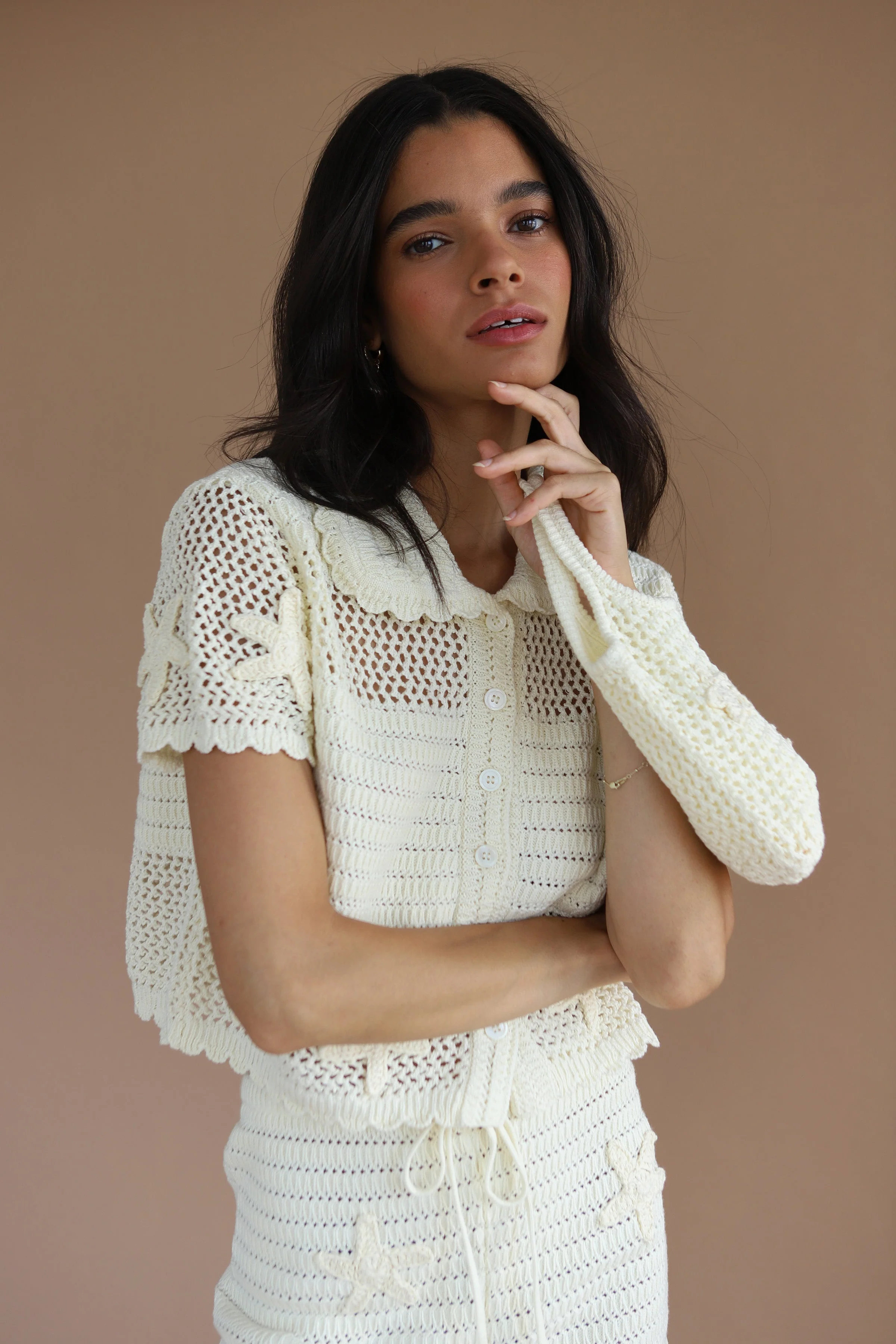 Callahan Knitwear Patrick Polo Top - Image 5