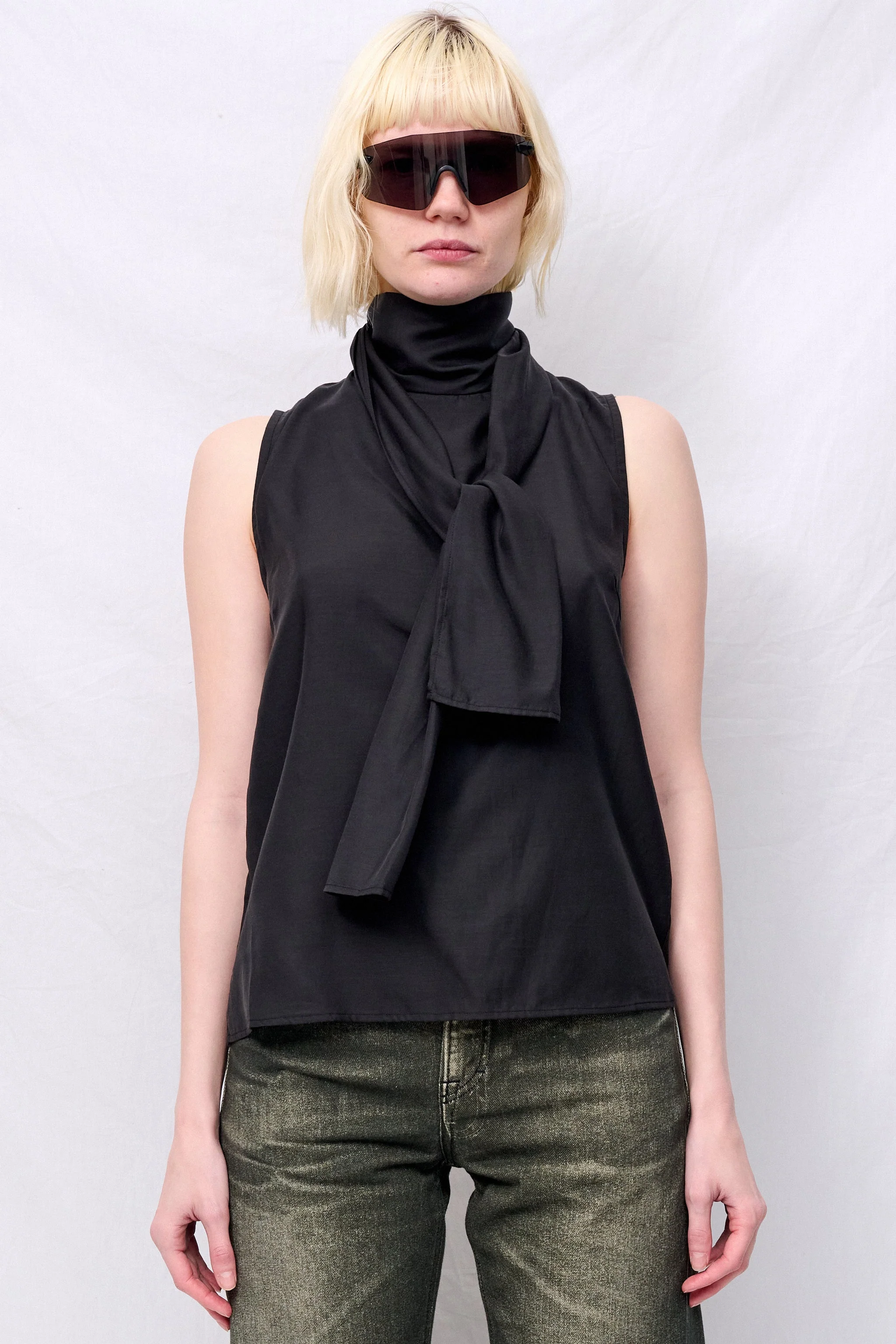 Our Legacy Still Black Calm Virtuous Top - Image 4