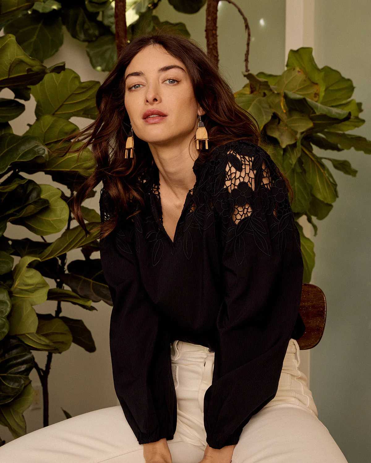 Caballero Riana Reversible Top Blouse