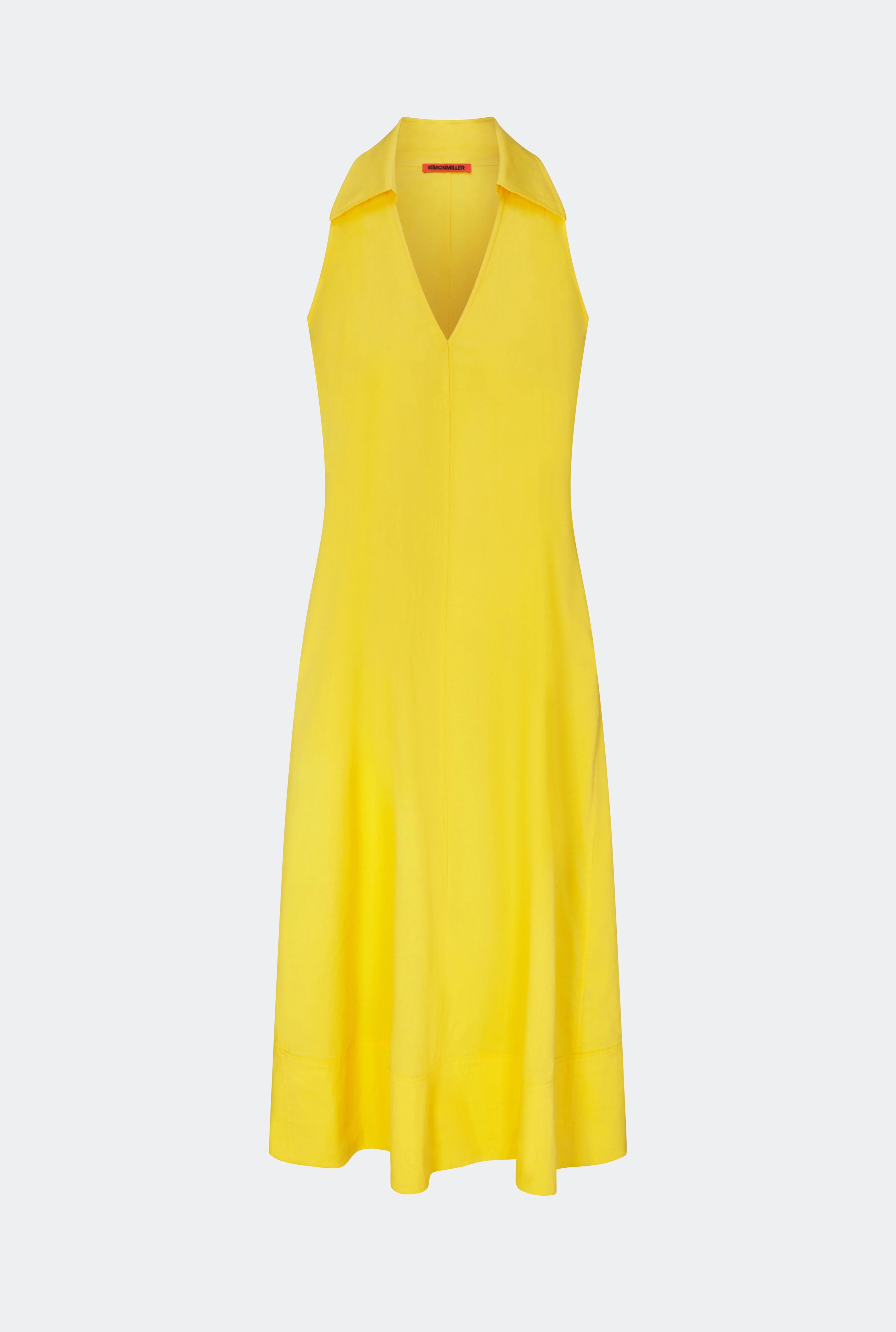 Simon Miller Nava Poplin Midi Dress - Sungold