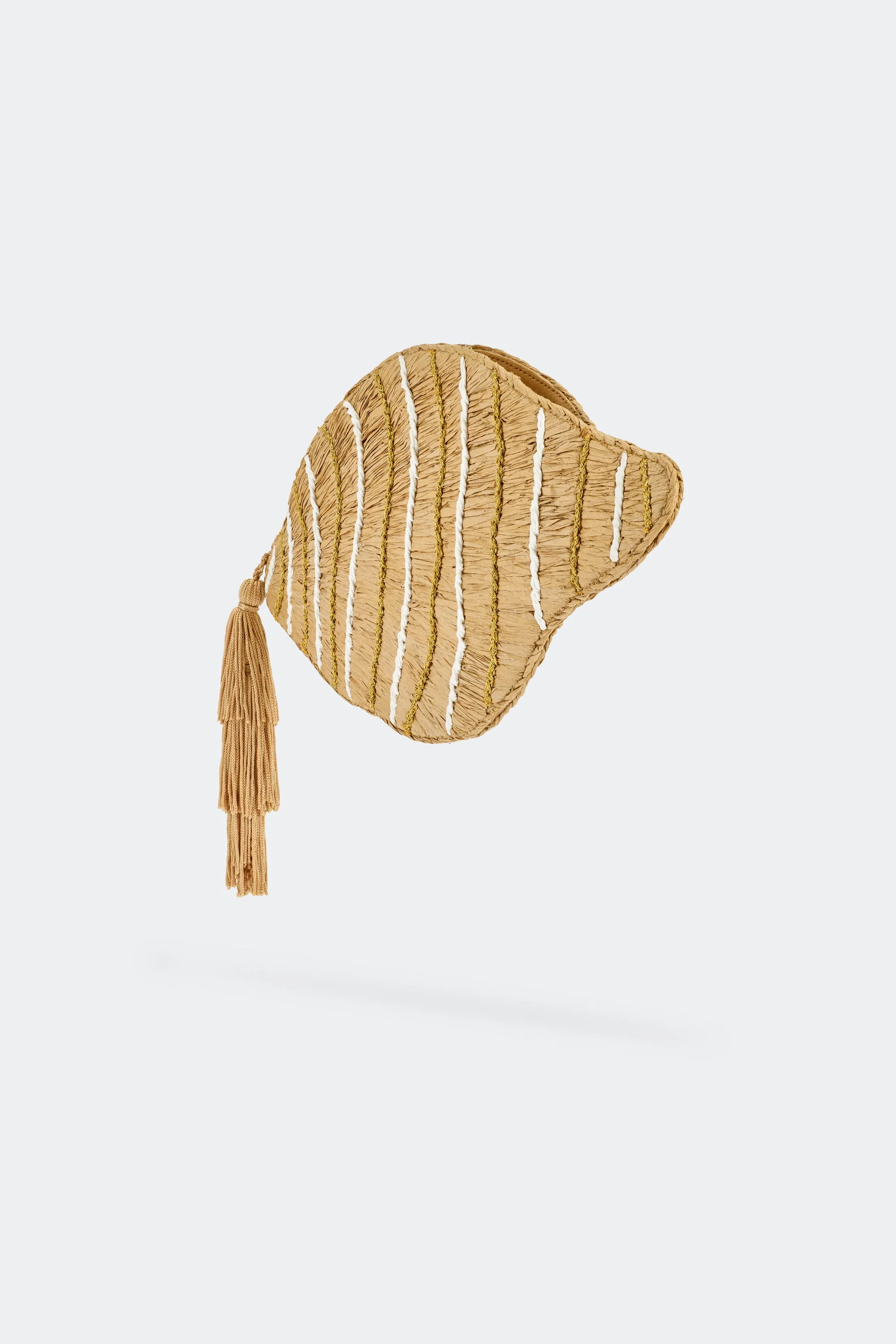 Simon Miller Tulip Shell Clutch - Gold/Natural - Image 3