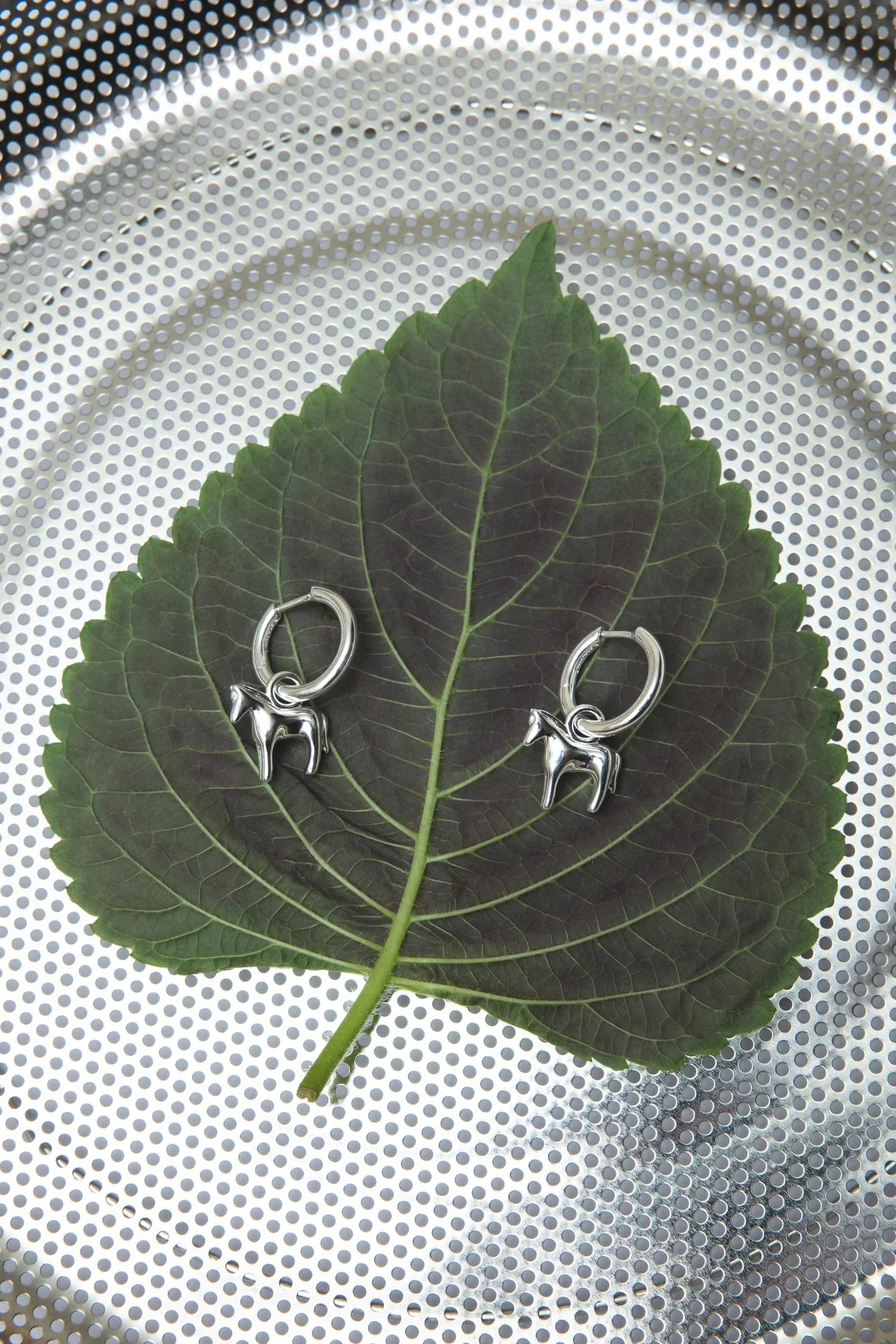 Kara Yoo Lunar Horse Hoops Earrings - Image 3