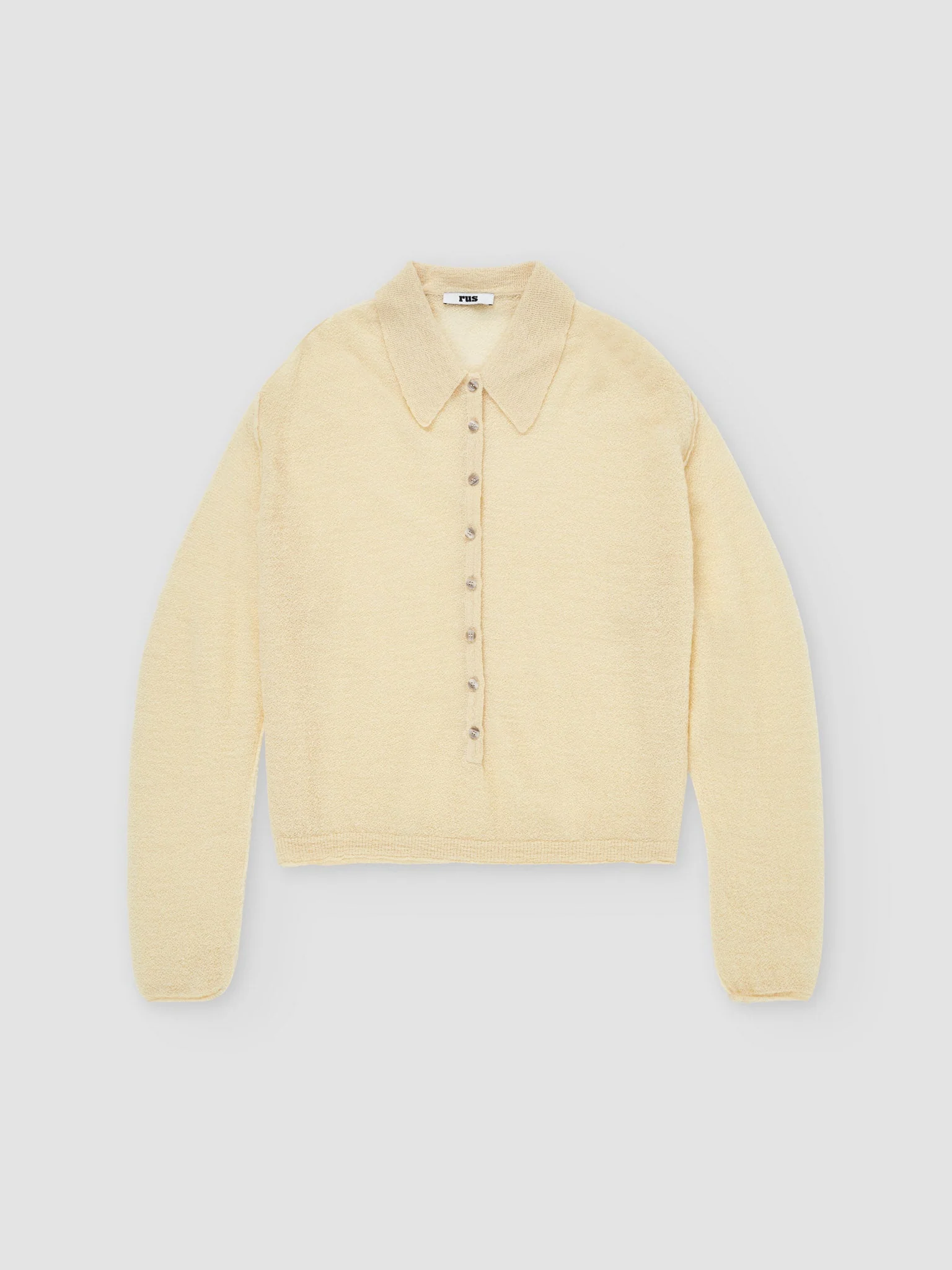Rus Bikou Top Sweater - Butter - Image 2