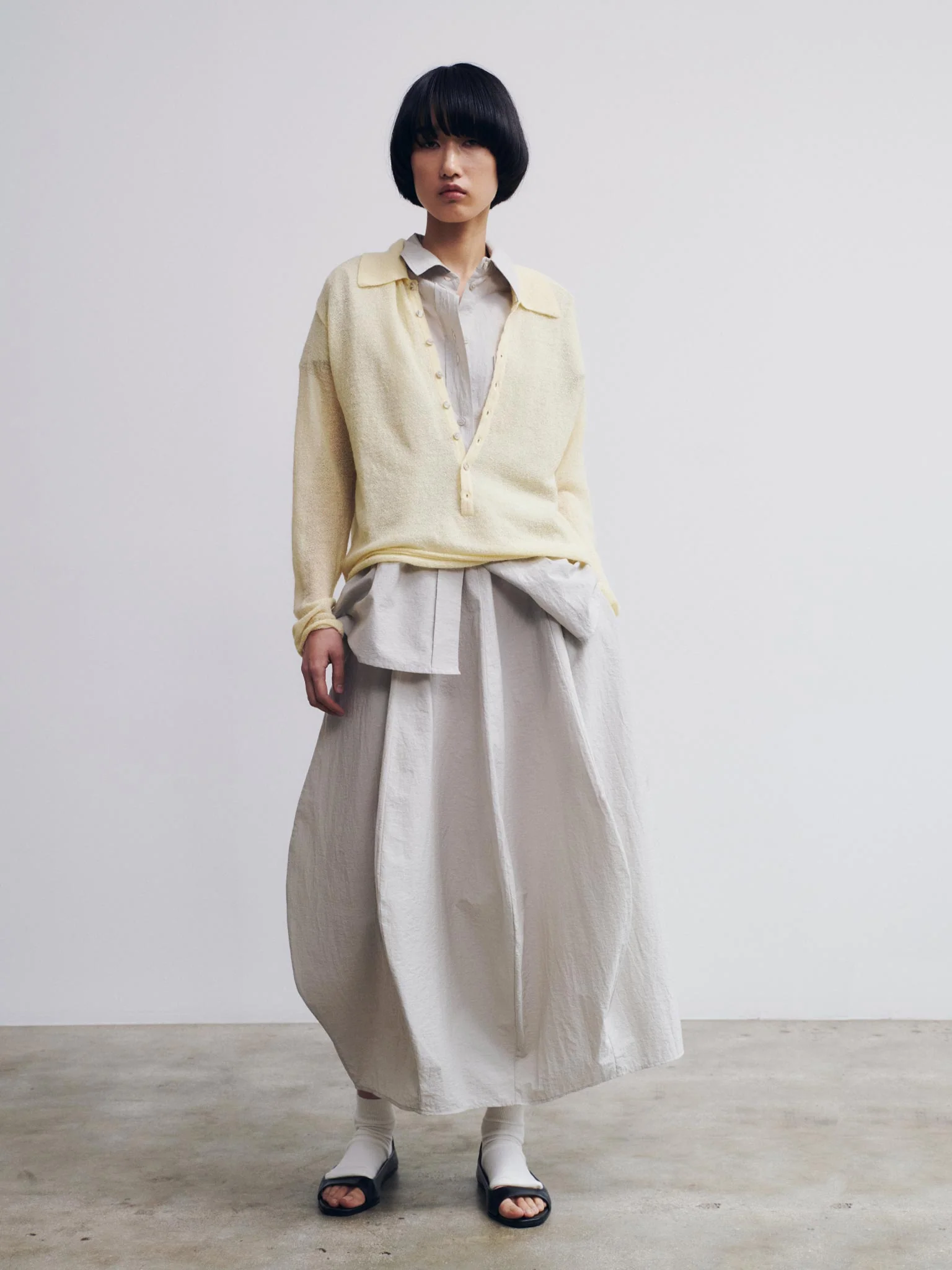 Rus Bikou Top Sweater - Butter - Image 3
