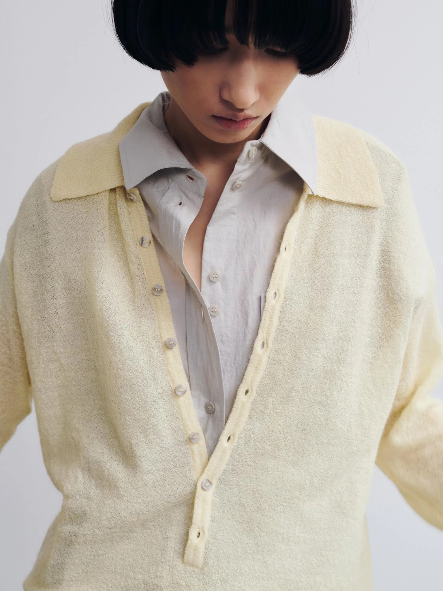 Rus Bikou Top Sweater - Butter - Image 4