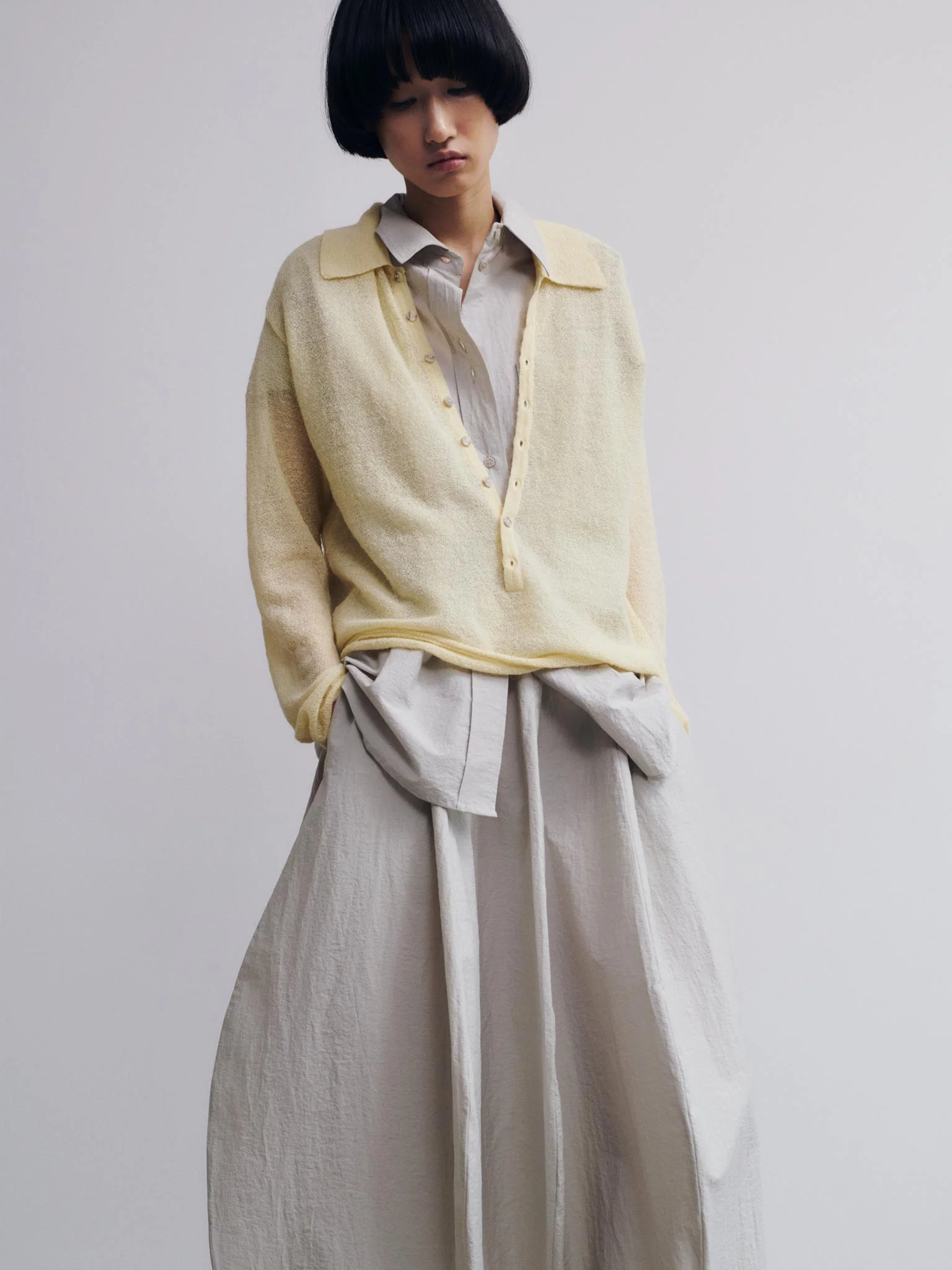 Rus Luna Skirt - Cement - Image 5