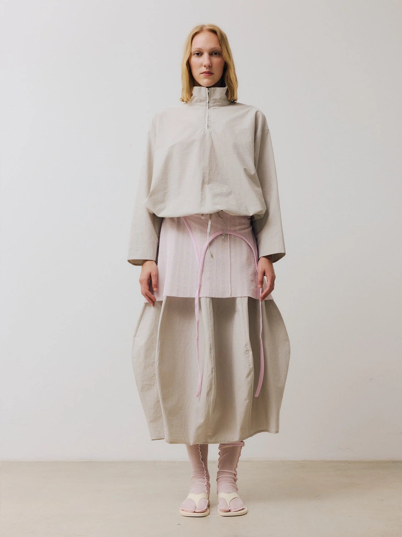 Rus Luna Skirt - Cement - Image 7