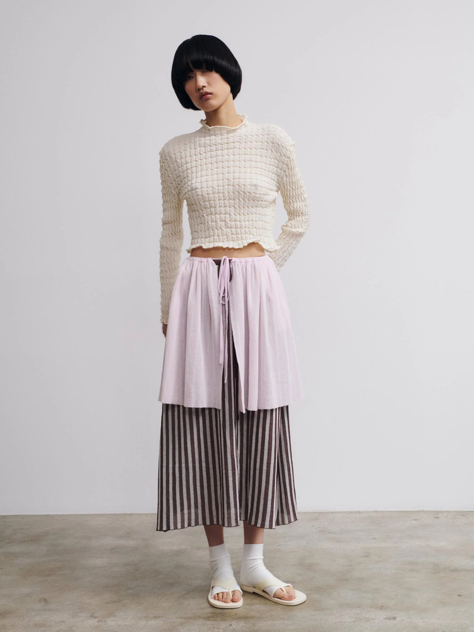 Rus Maboroshi Skirt - Pale Pink