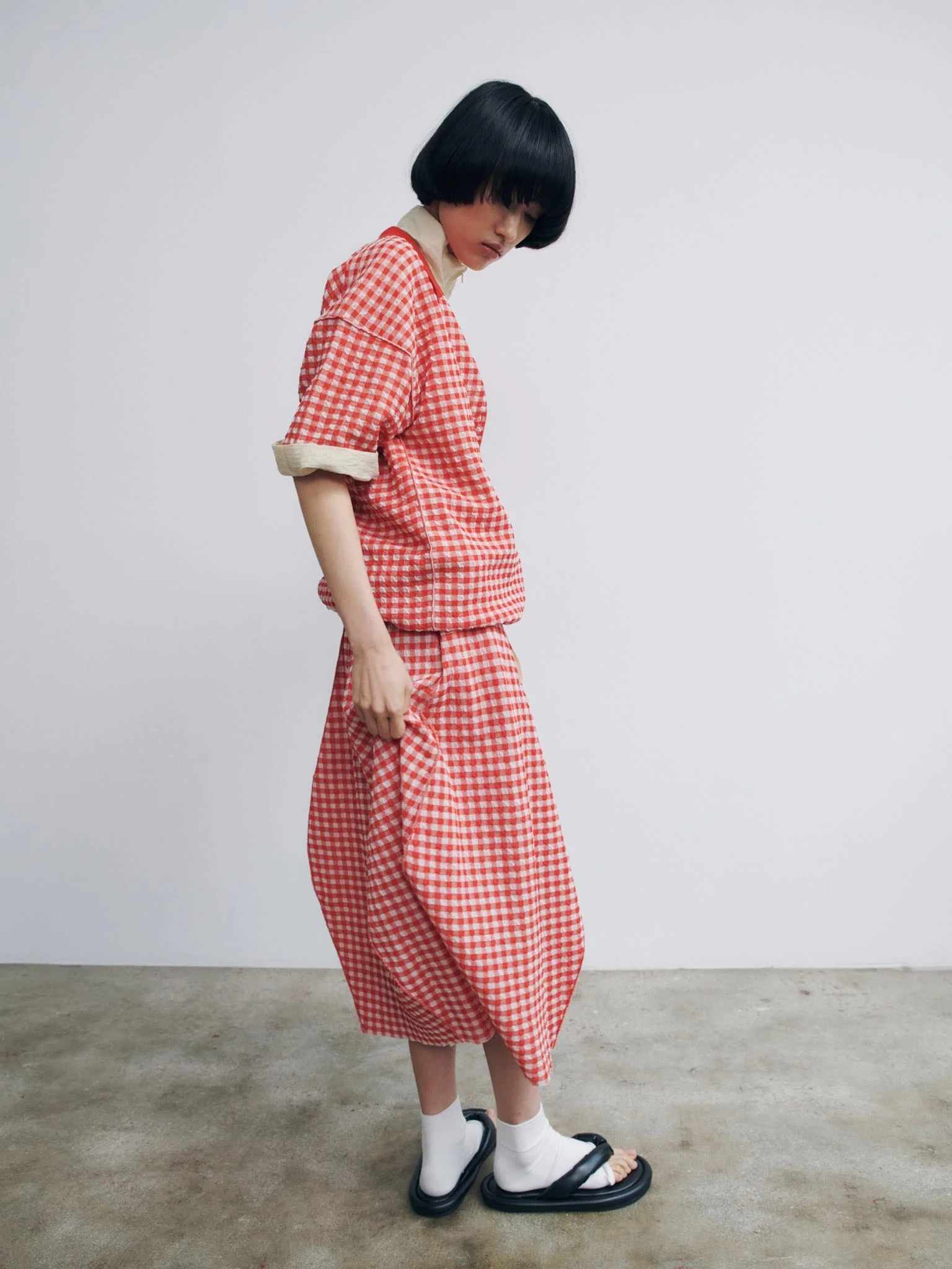 Rus Uovo Skirt - Tomate - Image 3