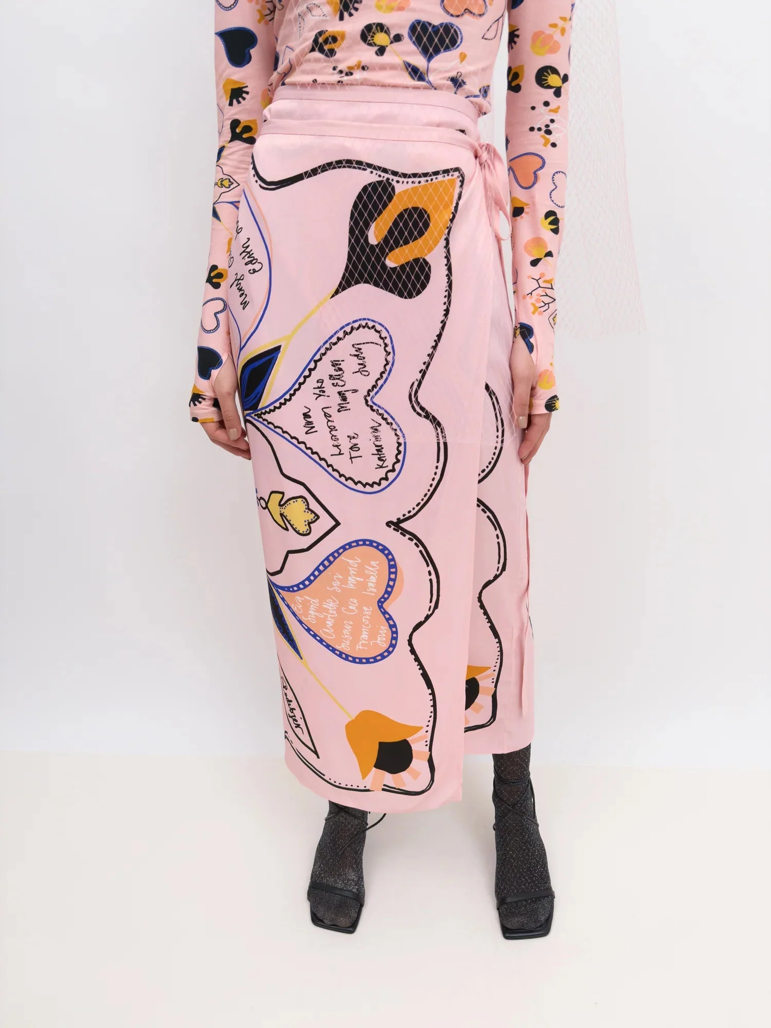 Rodebjer Tove Love Letter Skirt - Image 2