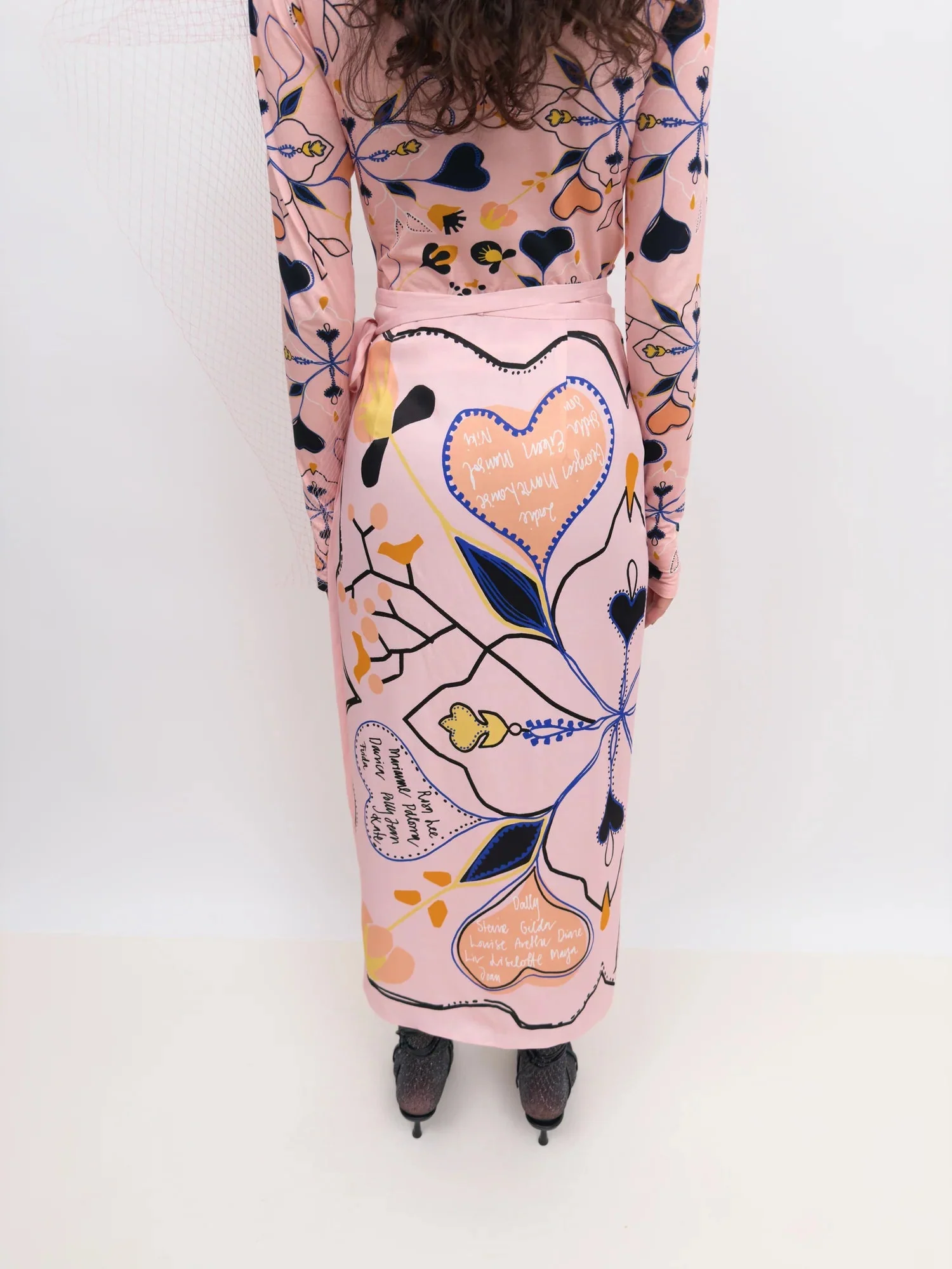 Rodebjer Tove Love Letter Skirt - Image 4