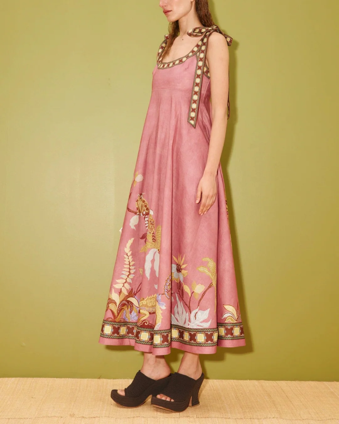 ALEMAIS Zuri Ballet Sundress - Rose - Image 3