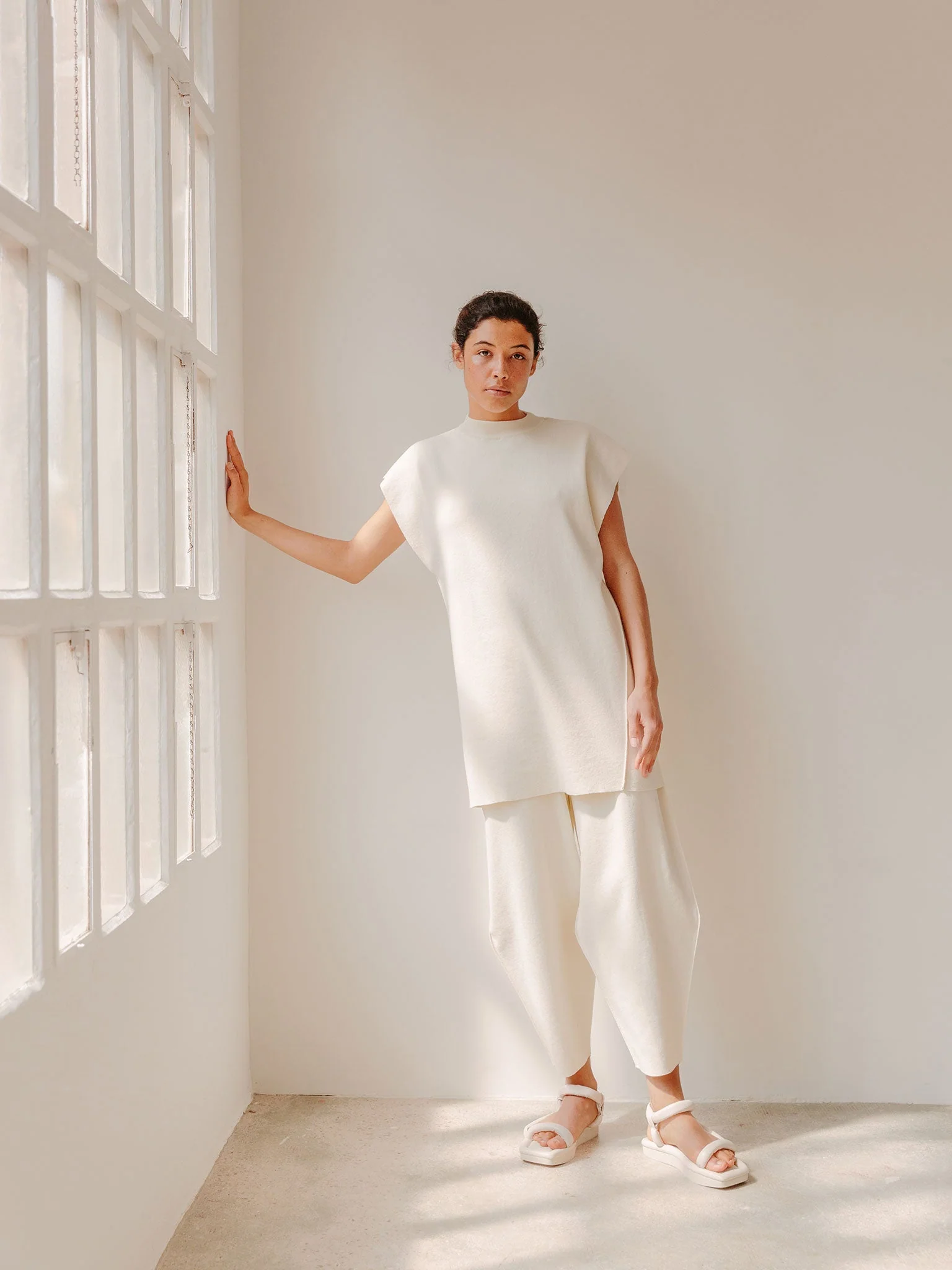 Rus Givre Pants - Eggshell - Image 2