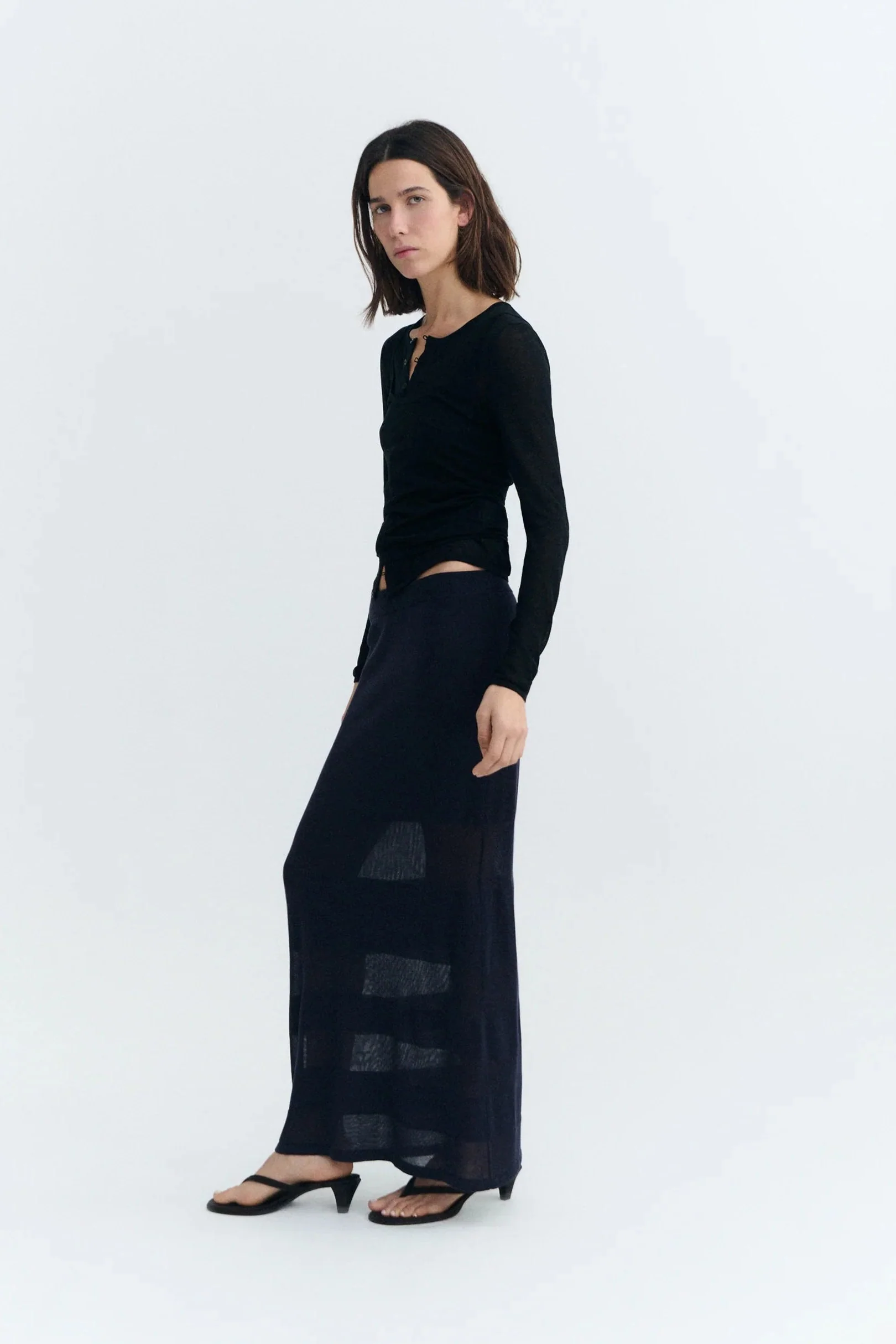 Thinking MU Noira Knitted Skirt - Image 3