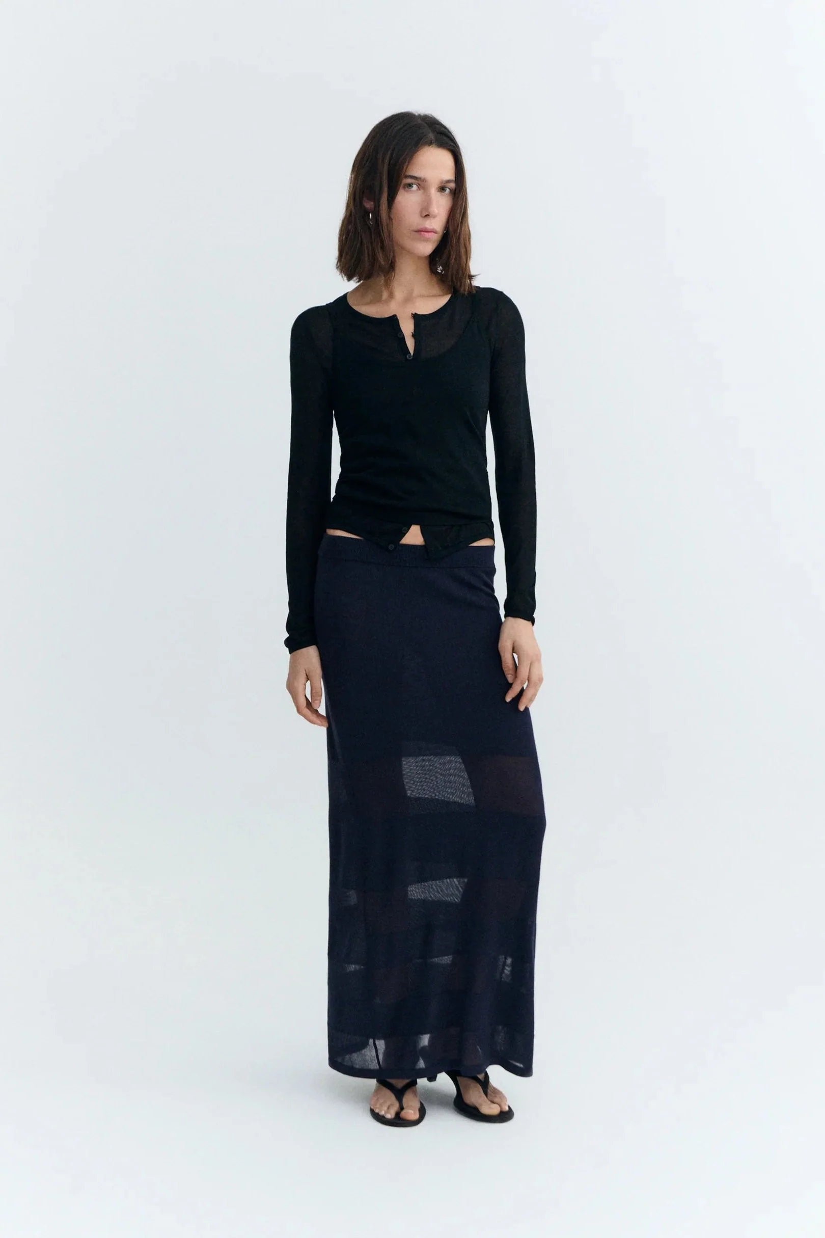 Thinking MU Noira Knitted Skirt - Image 5