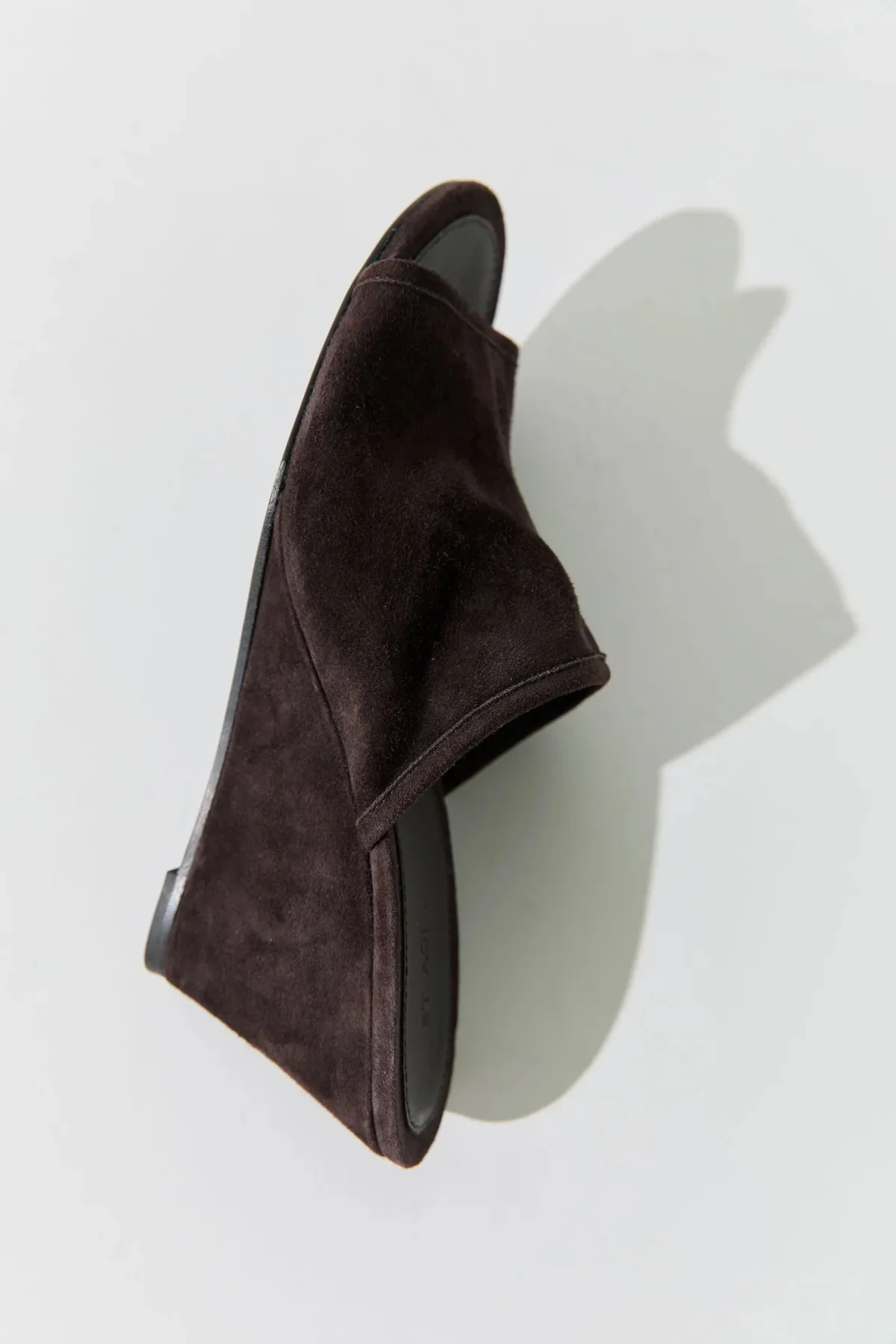 St. Agni Suede Bandeau Wedge Mules - Image 7