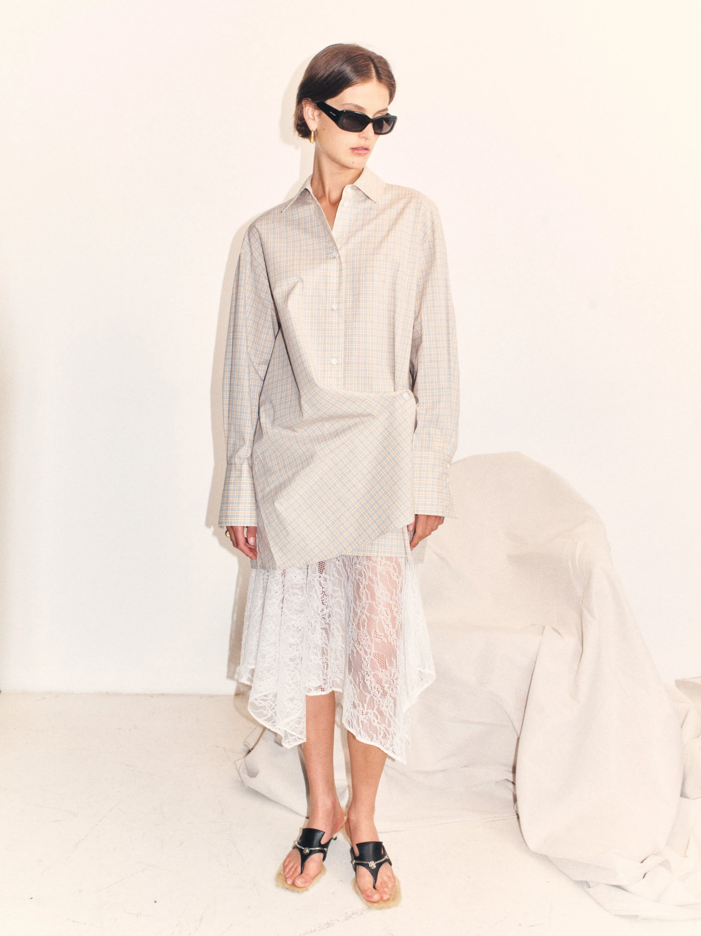 BLANCA Isley Dress - Cream - Image 6