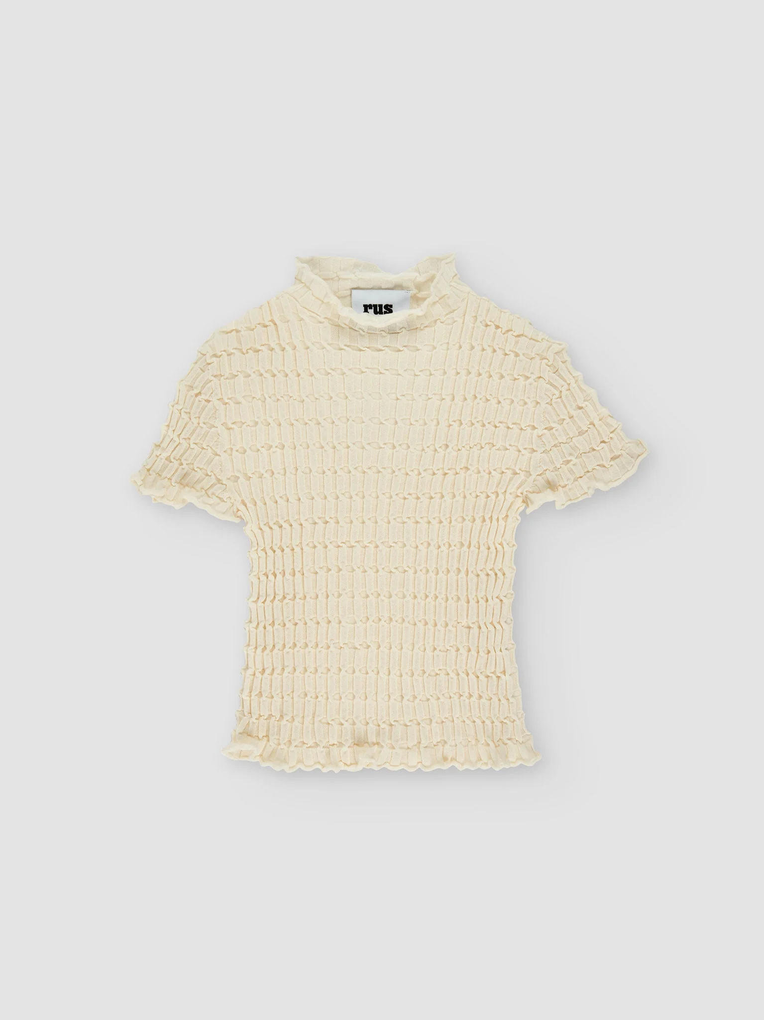 Rus Chowa Top - Chalk - Image 5