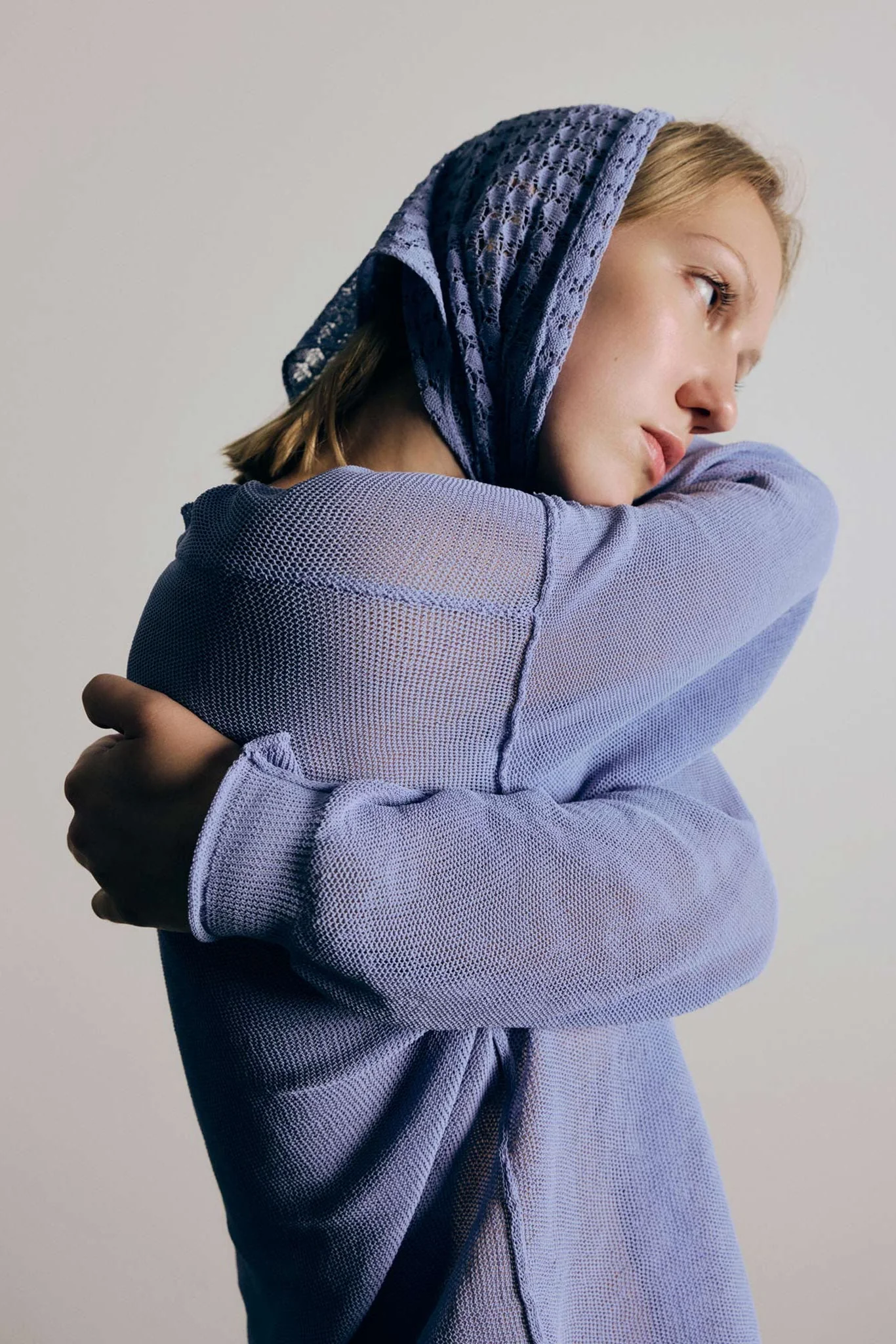 Rus Hoshi Scarf - Salvia Blue