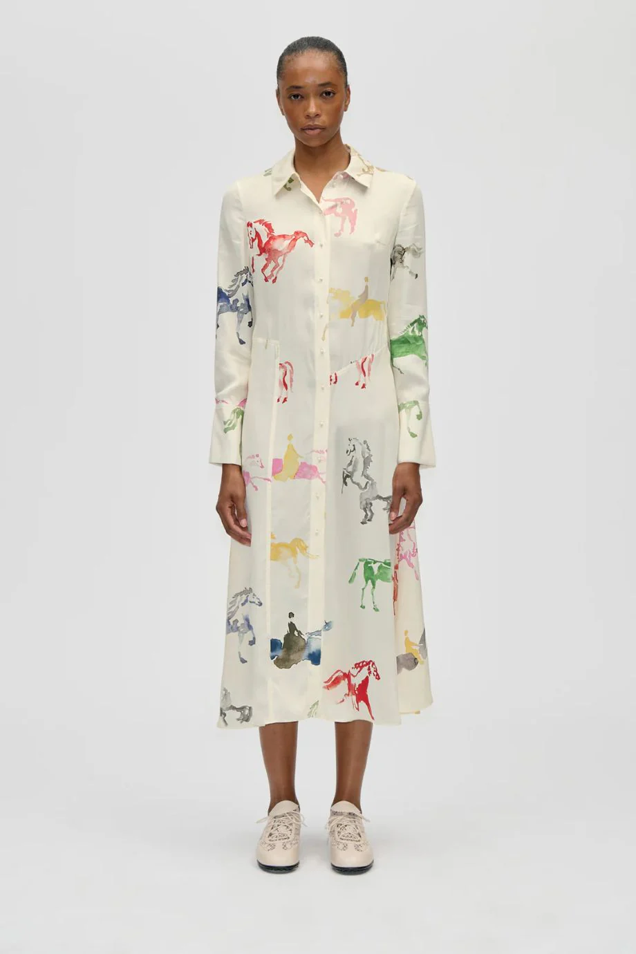 Stine Goya Horses Midi Dress - Image 2