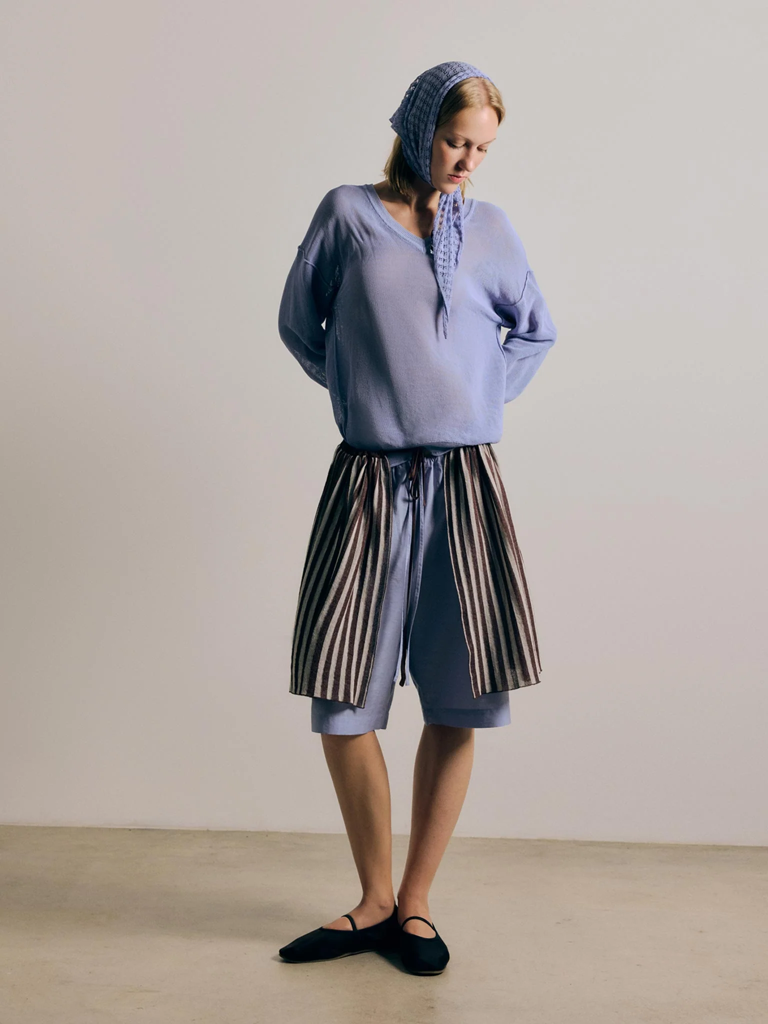 Rus Shingu Shorts - Salvia Blue - Image 7