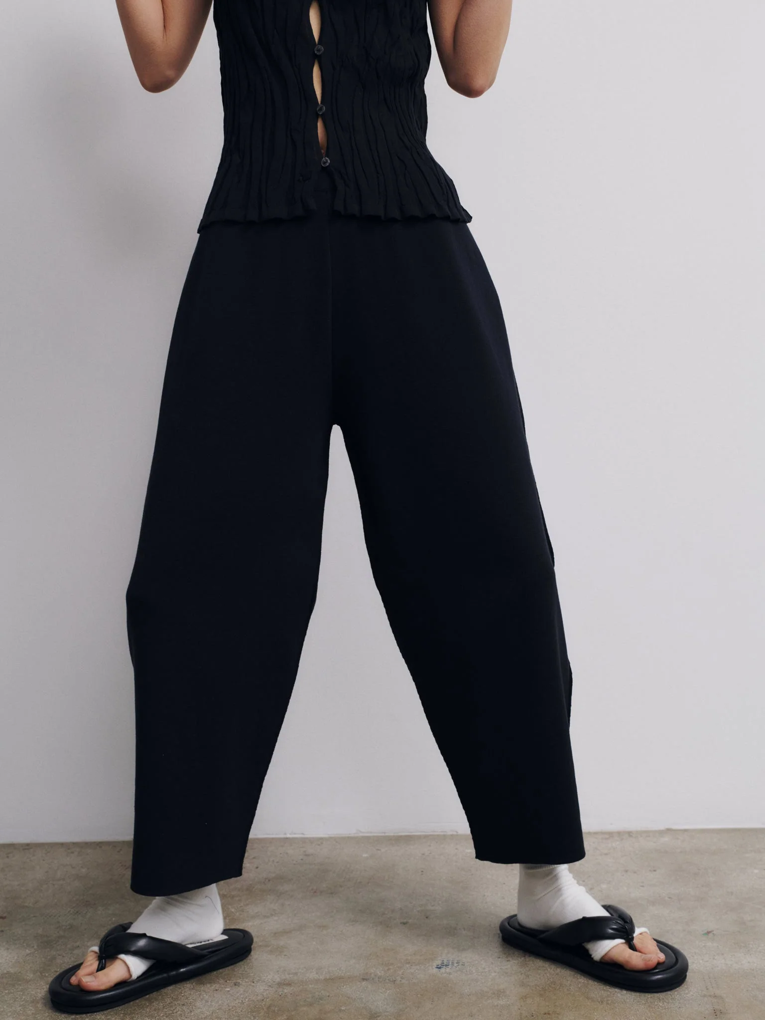 Rus Futon Pants - Black - Image 2