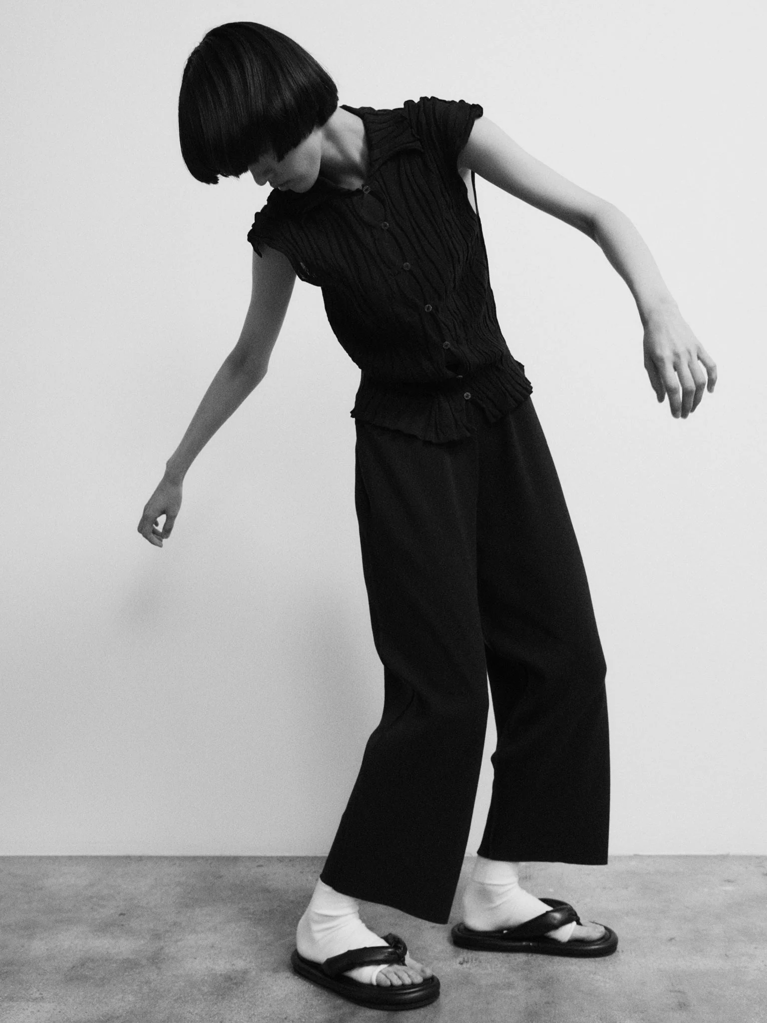 Rus Futon Pants - Black - Image 3