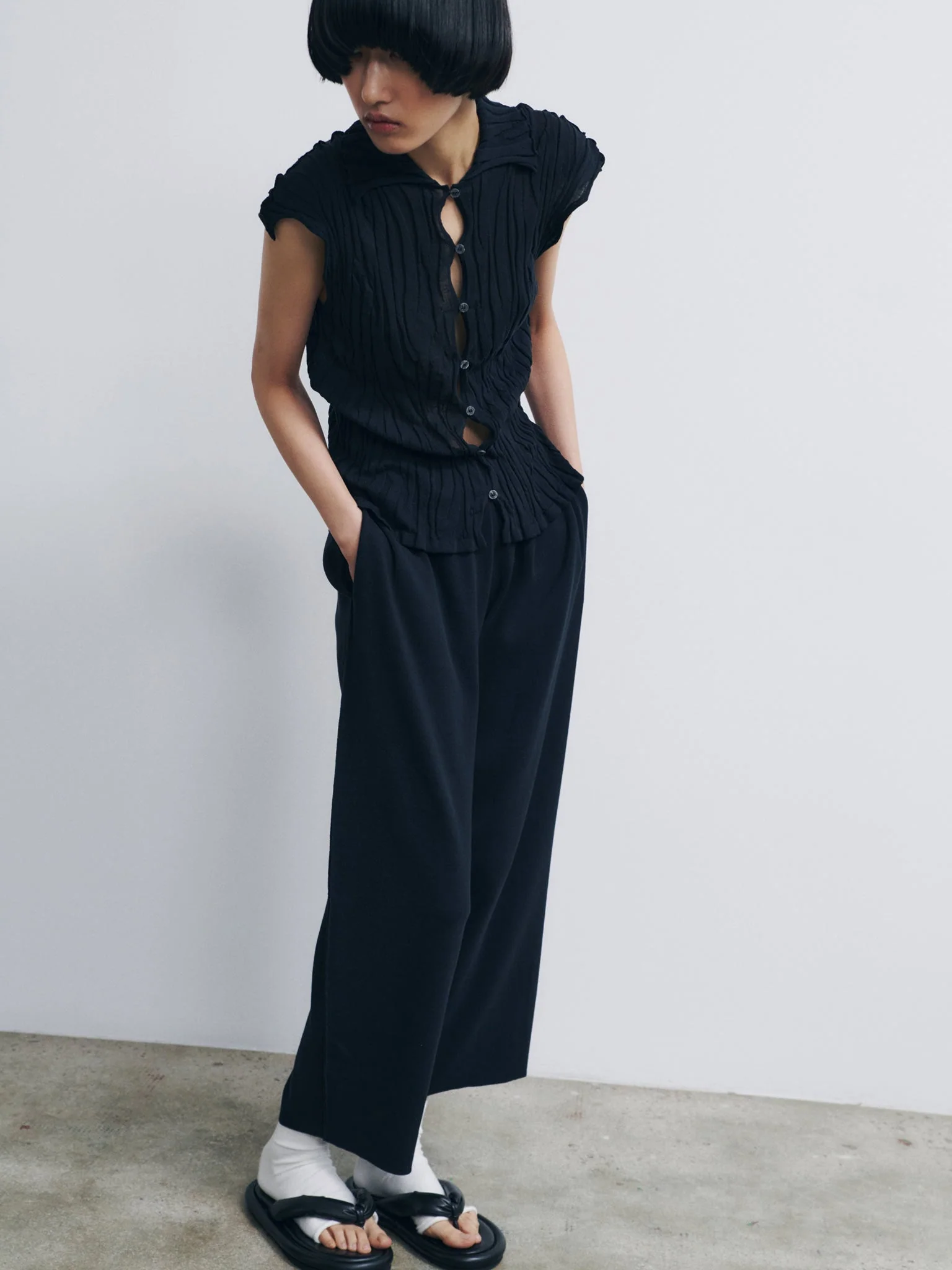 Rus Futon Pants - Black - Image 4