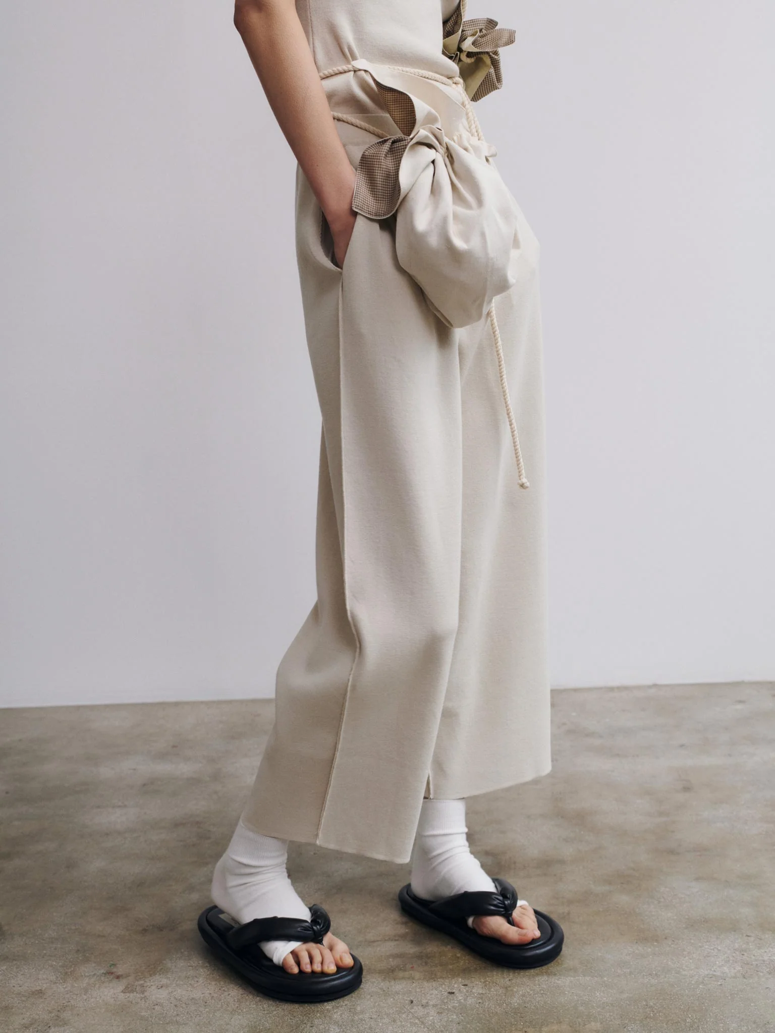Rus Futon Pants - Stone Beige - Image 2