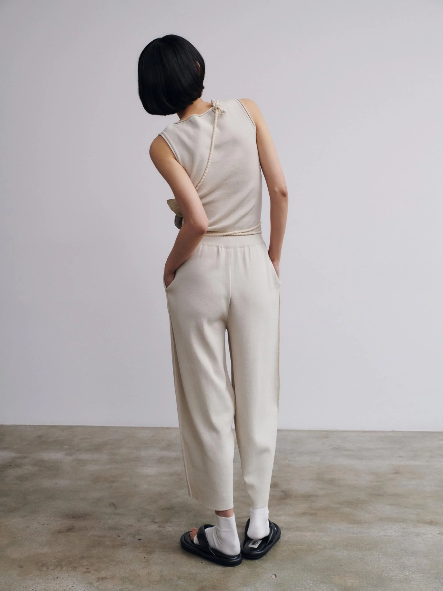 Rus Futon Pants - Stone Beige - Image 3