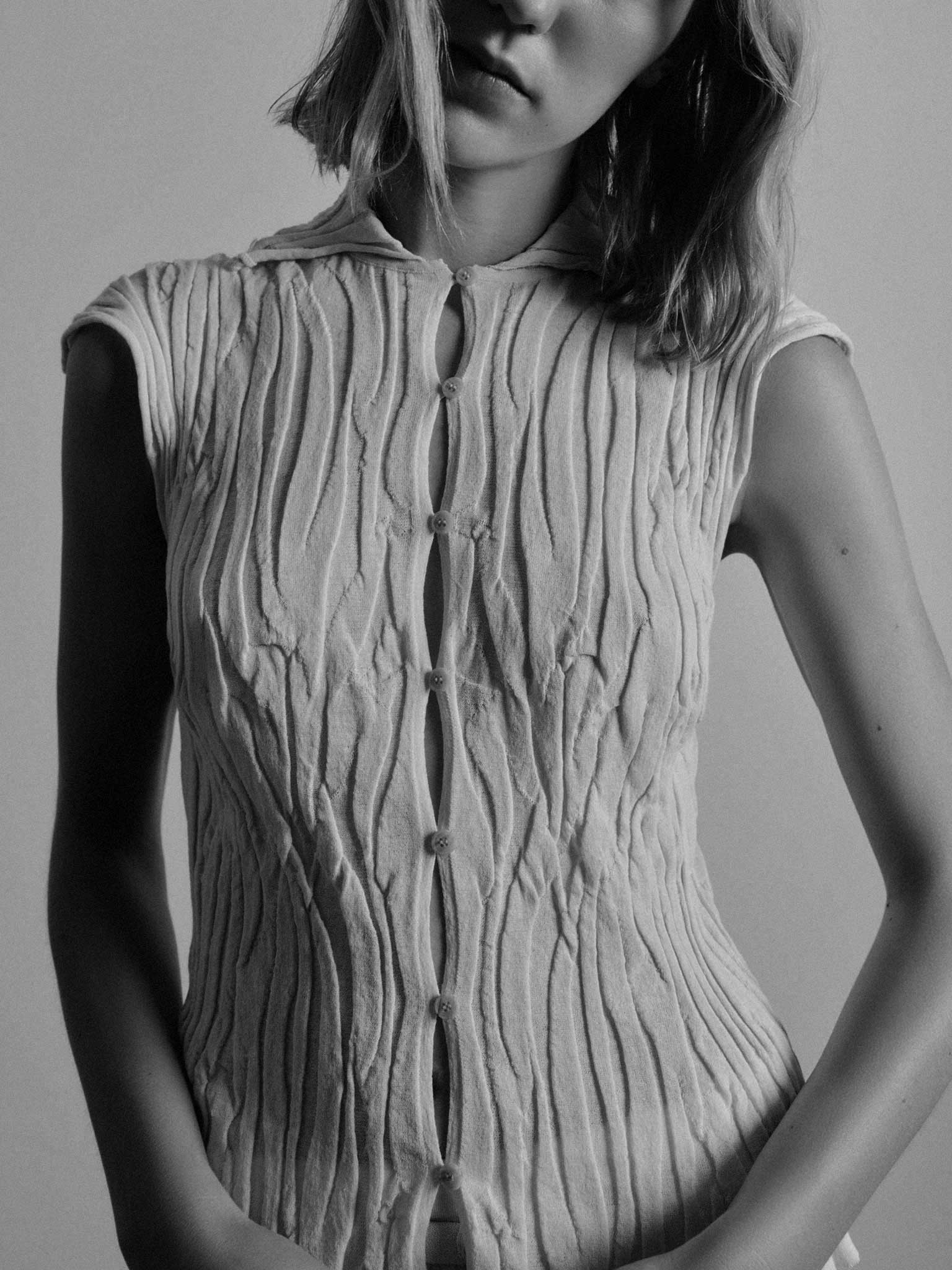 Rus Honkai Top - Stone Beige - Image 2